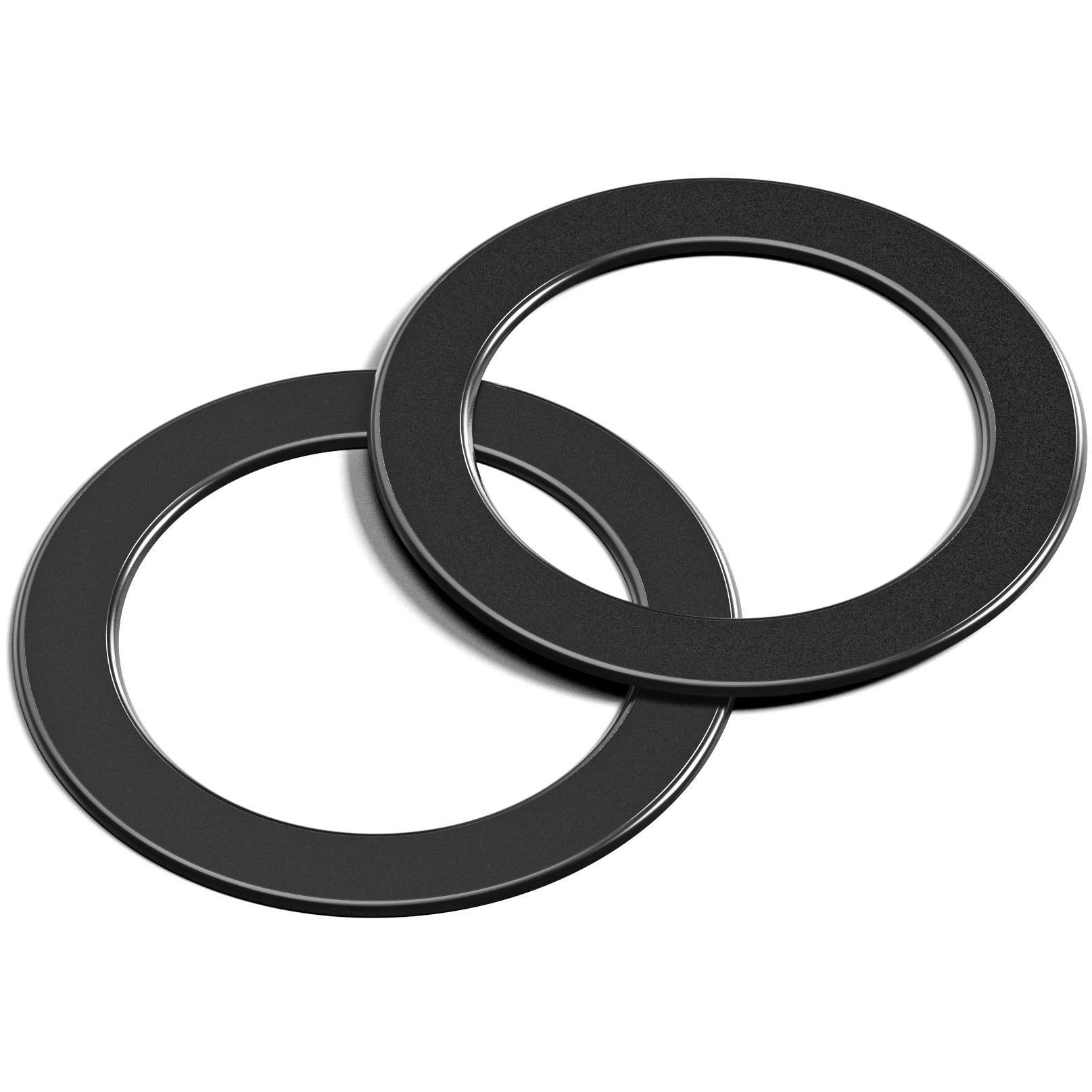 ALOGIC MagSafe Magnetic Ring for iPhone - Strong Magnetic Holder, Secure Grip, Compatible with iPhone 12/13/14/15 Series (Black) - Perfect for Car Mounts, Desk Stands & Hands-Free Use