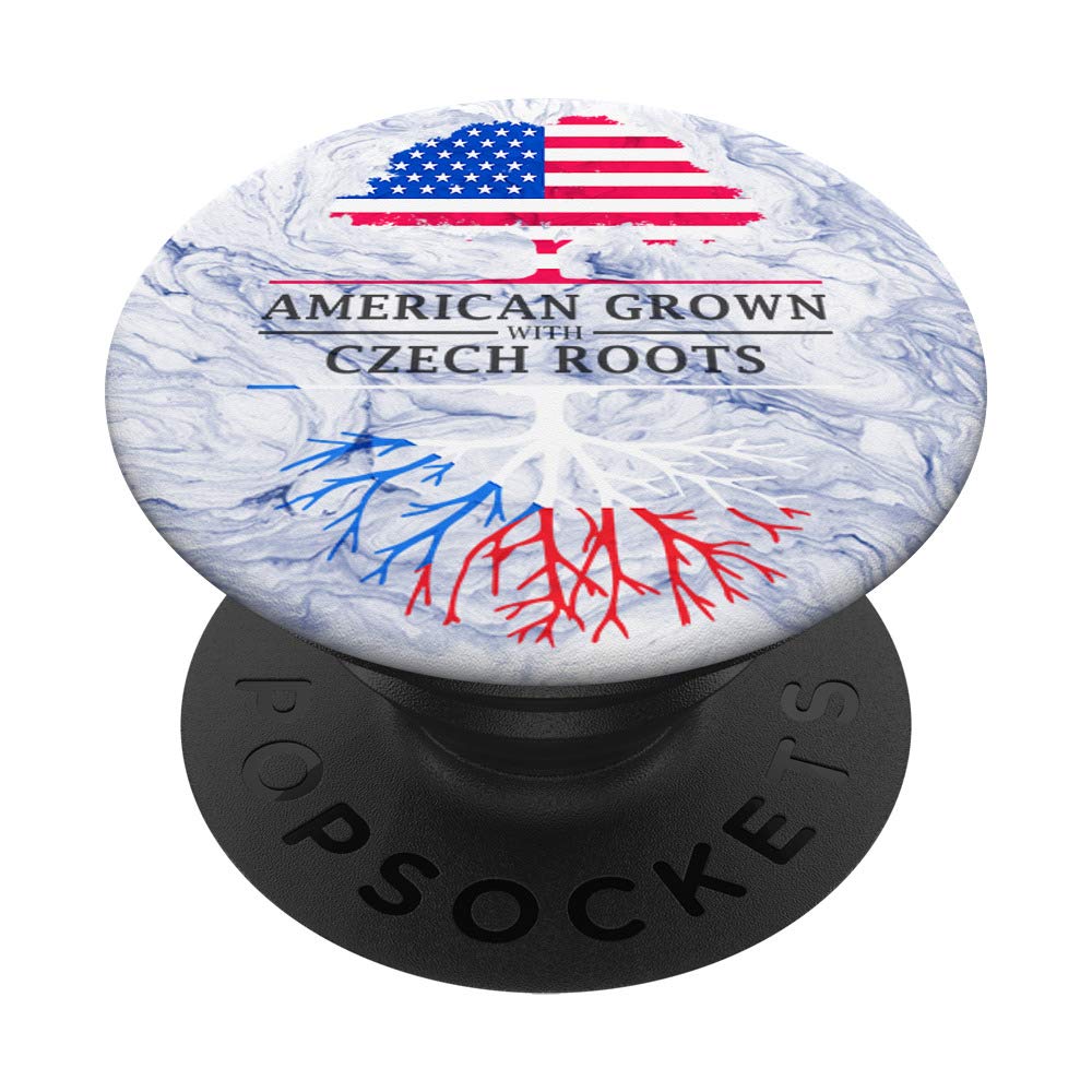 Original Czech Republic PopSockets - Expandable Phone Grip & Stand for iPhone, Samsung & Tablets | American Made | Perfect for Gaming, Selfies & Hands-Free Viewing
