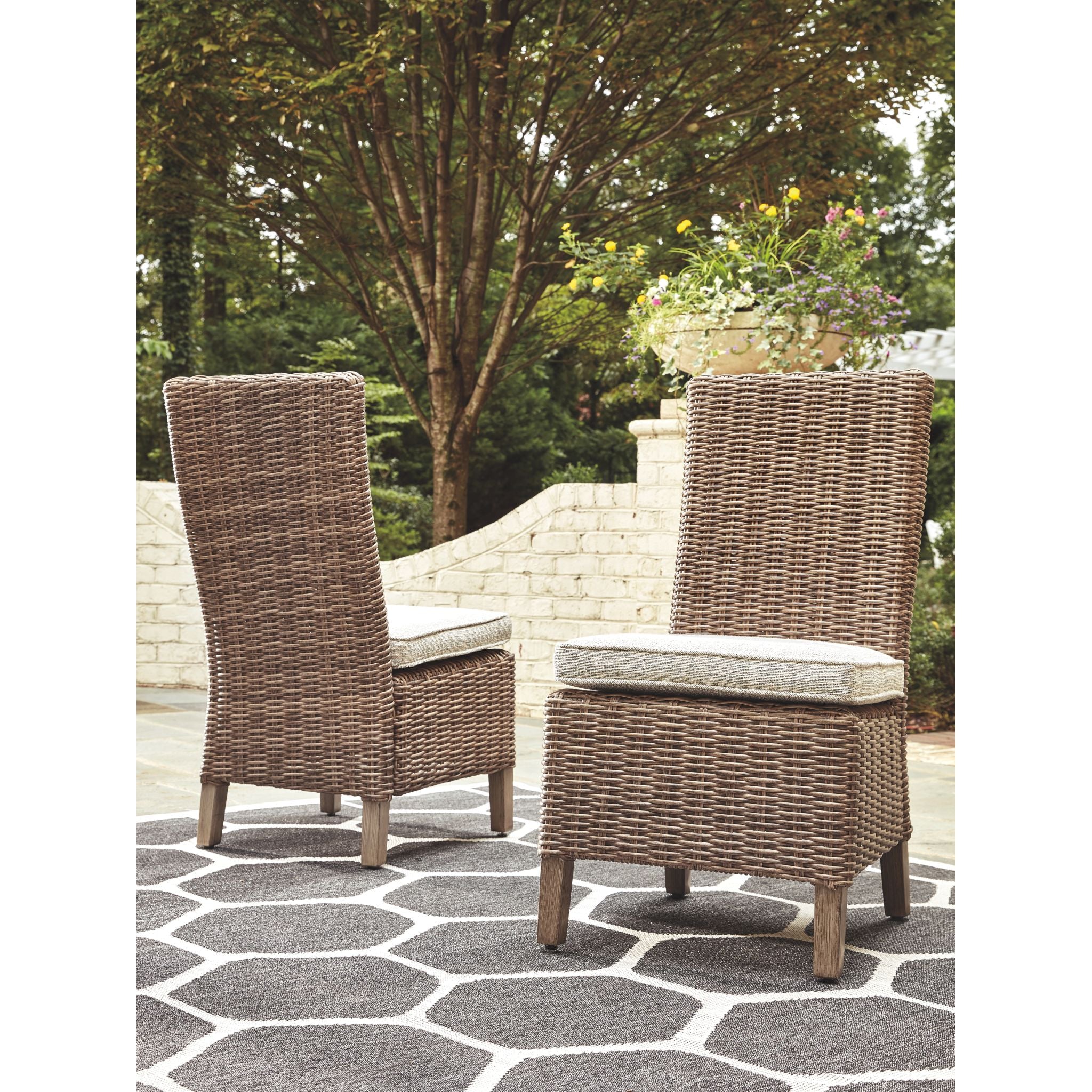 Beachcroft 6-Piece Outdoor Dining Set in Beige - Perfect for Patio, Garden, and Backyard Entertaining