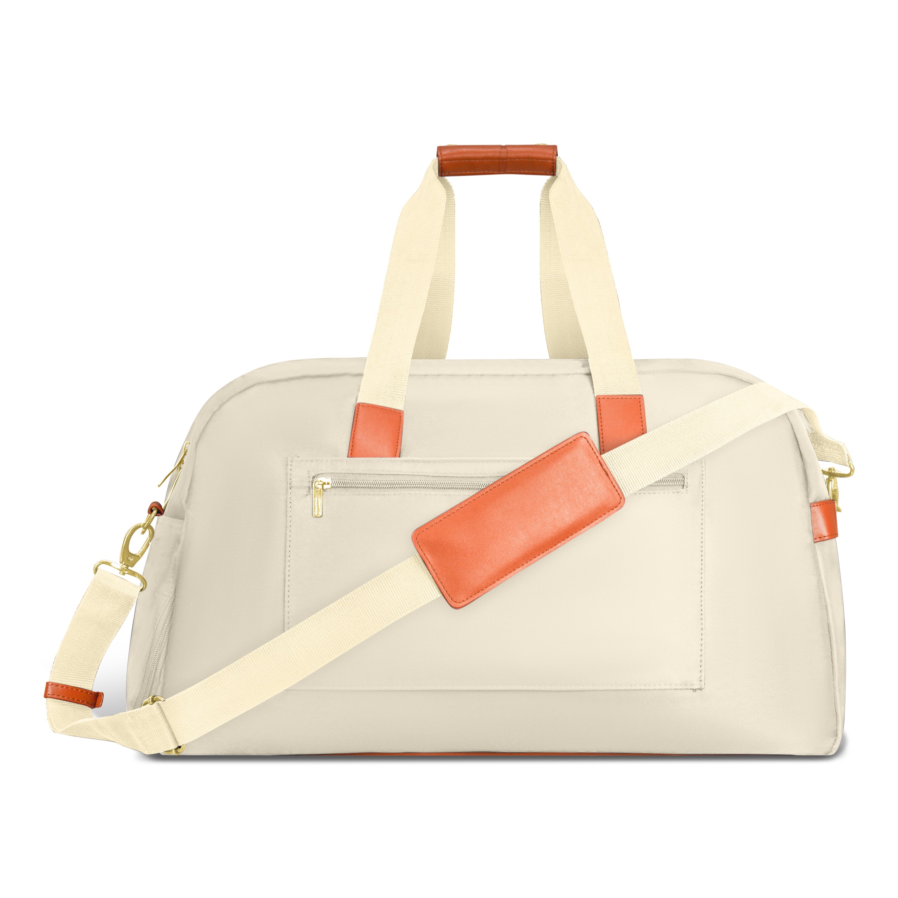 Vintage Weekender Duffle Bag for Travel, Gym & Weekend Getaways - Water-Resistant Carry-On Luggage with Spacious Storage