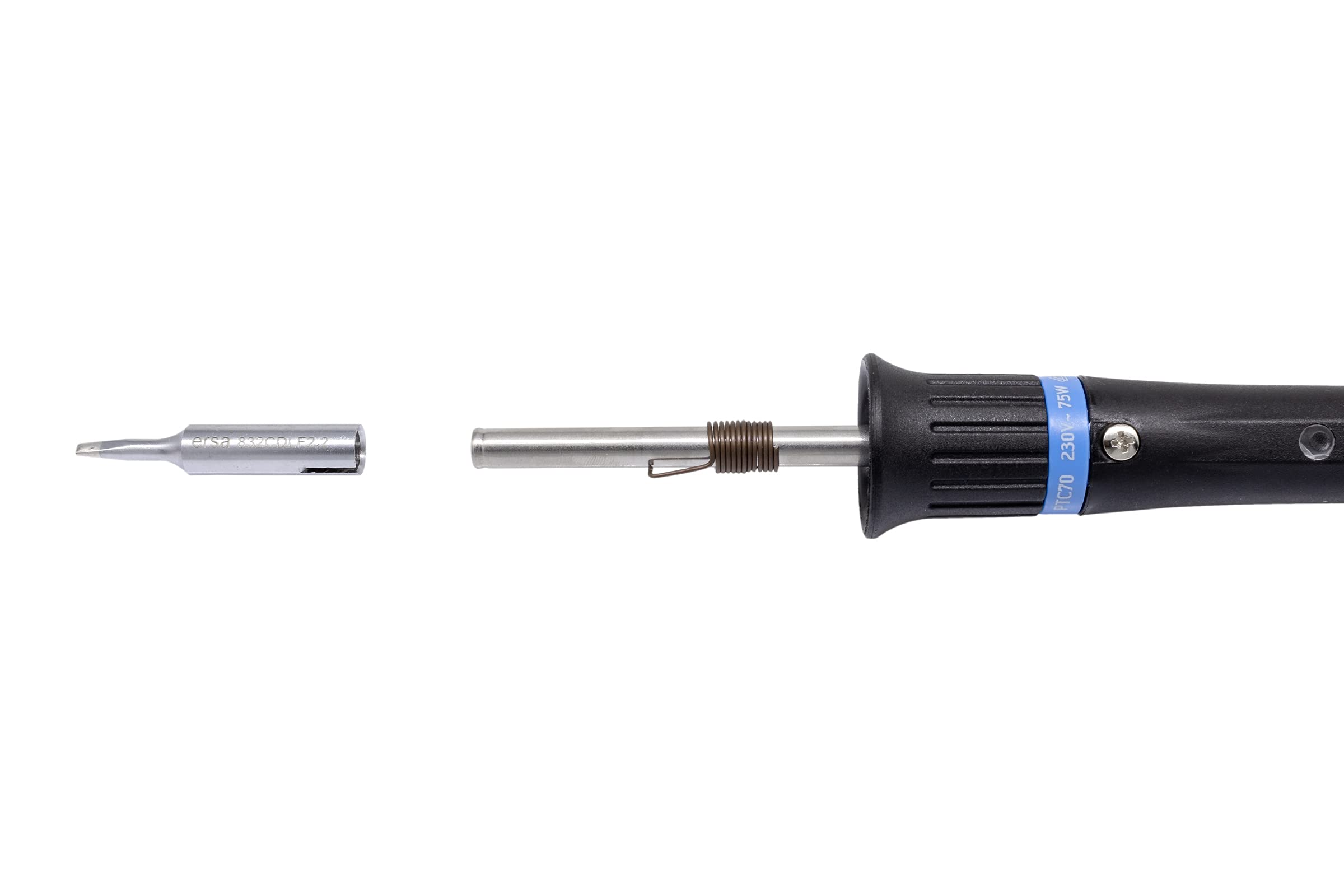 Ersa PTC 70 Professional Temperature Control Soldering Iron - Precise Heating for Electronics Repair, DIY Projects, and Circuit Board Work
