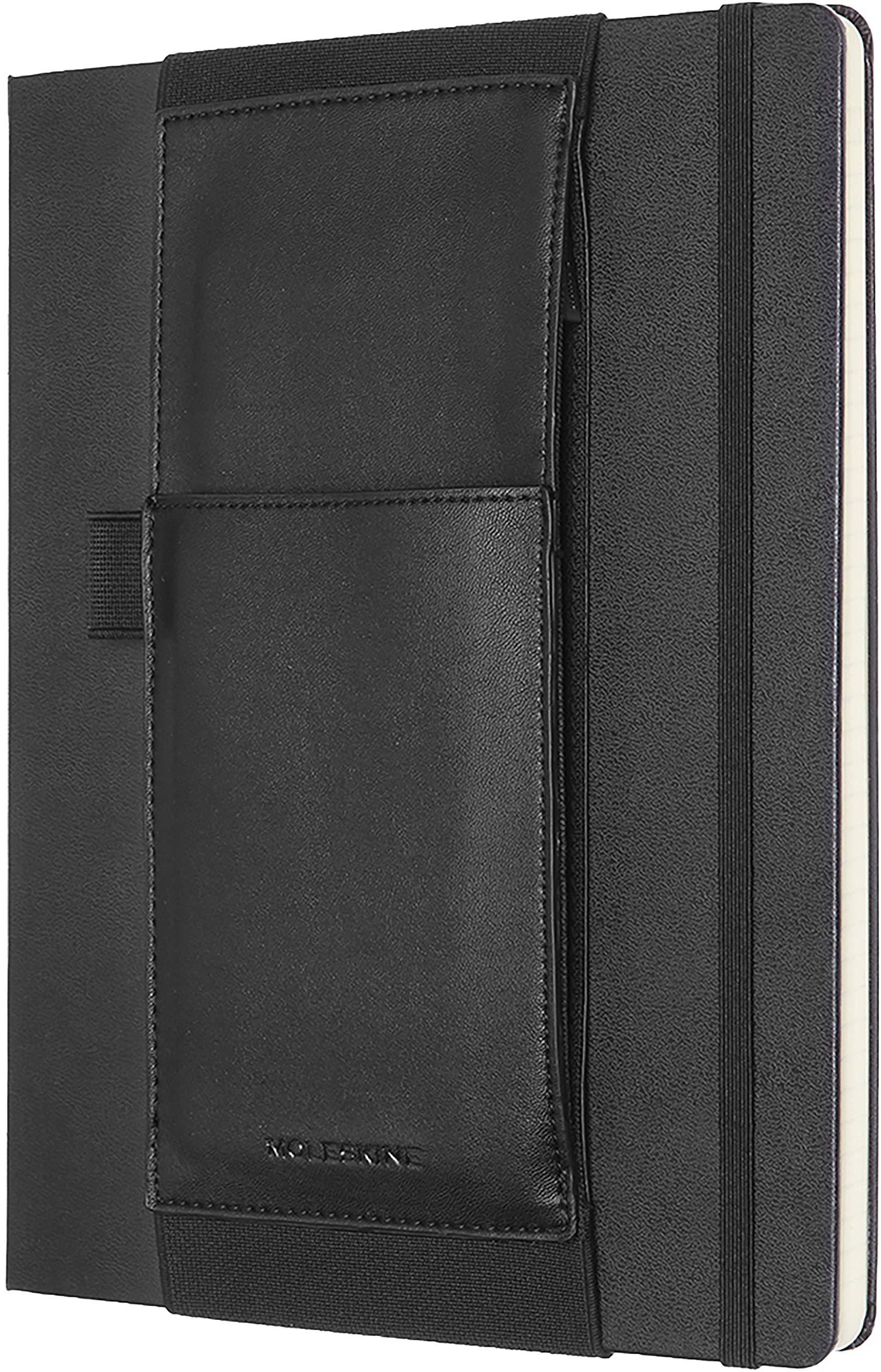 Premium Moleskine Classic XL Black Leather Tool Belt for Men & Women - Durable Work Belt for Construction, Carpentry & DIY Projects
