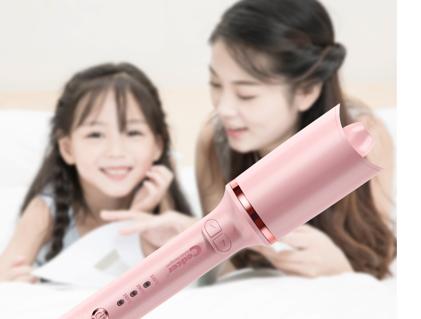Ceramic Auto Rotate Hair Curler - Long Lasting Electric Curling Iron with Constant Temperature for Wavy & Curly Hairstyles | Perfect for Daily Styling, Salon Results at Home, and Special Occasions