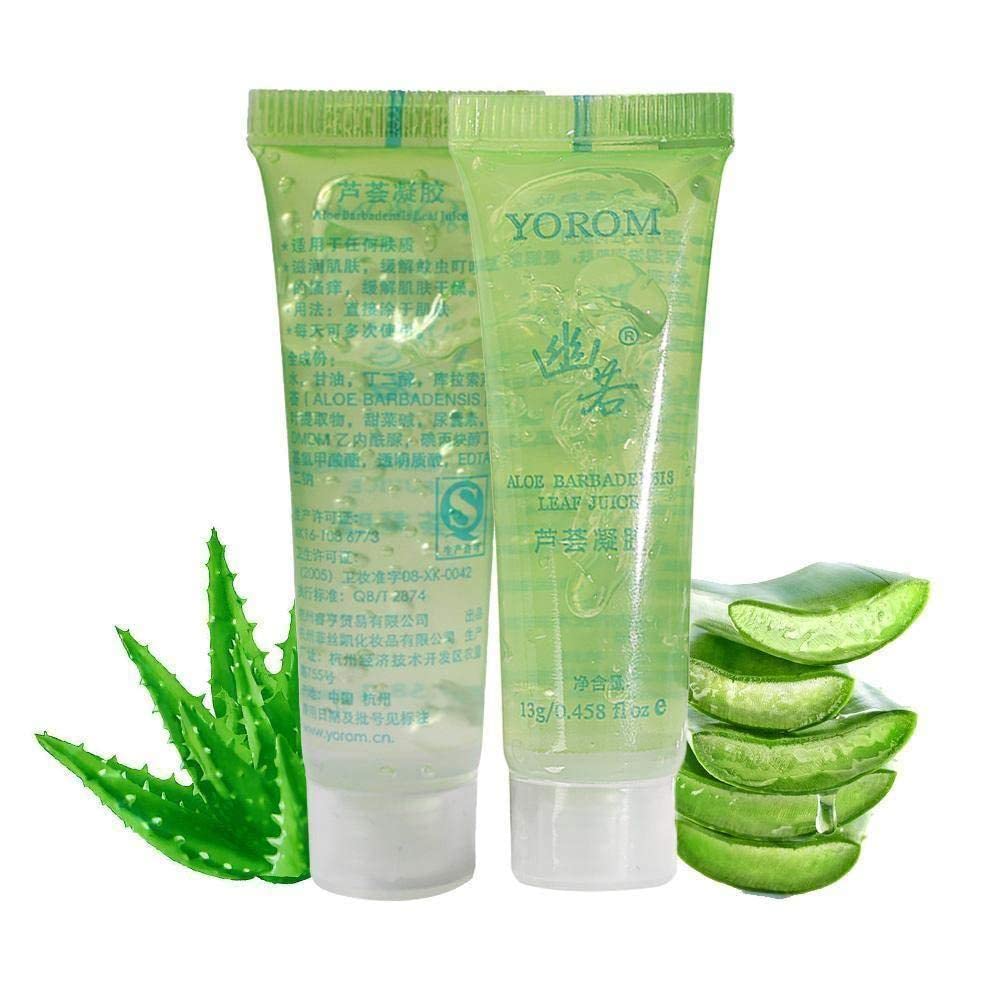 Aloe Vera Gel for Face - Moisturizing & Whitening Sunscreen with Acne Treatment, Soothing & Hydrating Skin Care - Perfect for Daily Use, Sun Protection & Post-Sun Recovery