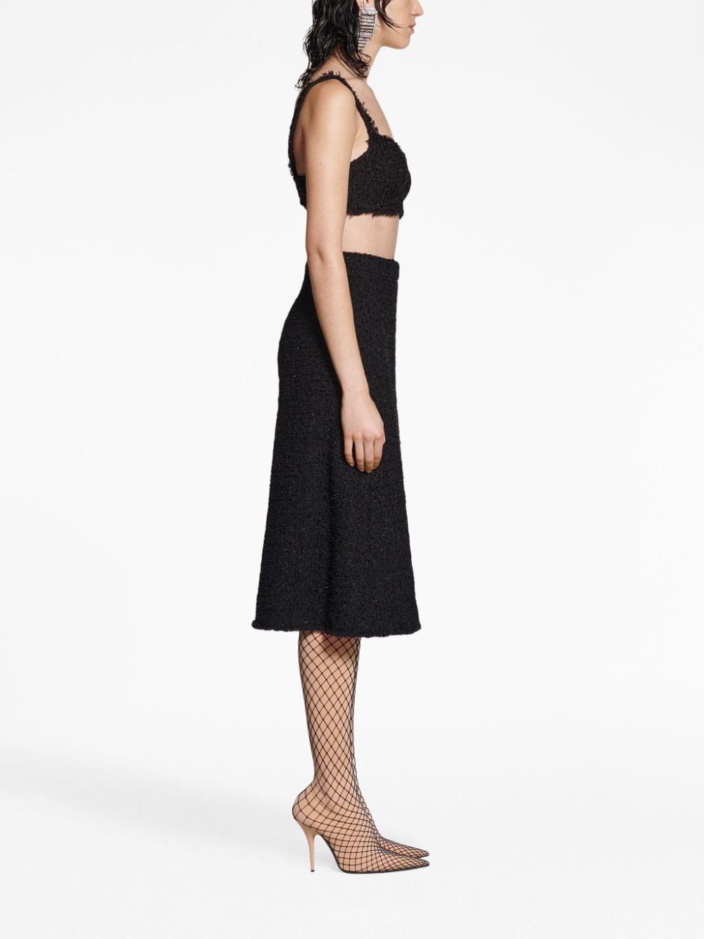 Balenciaga Black Skirts for Women | High-Quality Designer Skirts | Perfect for Casual, Party & Evening Wear