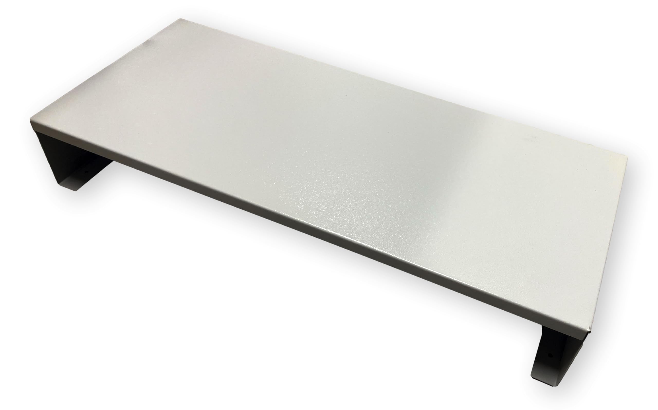 Martin Yale 22310 Pearl Gray Monitor Riser - Heavy Duty Desk Organizer for Office Supplies, Supports Monitors Up to 50 lbs - Perfect for Home Office & Workspace Organization