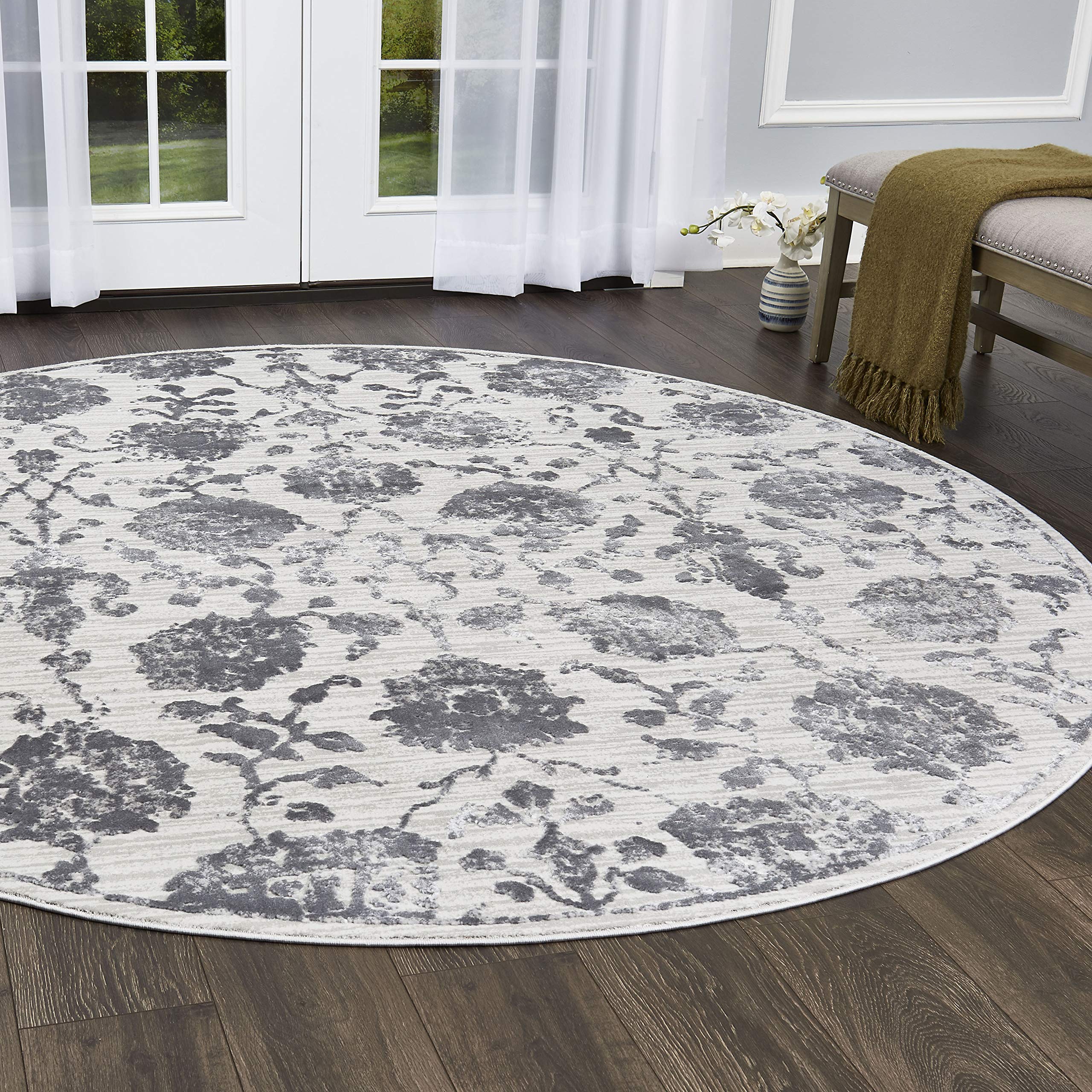 Home Dynamix Modern Round Area Rug 7'10