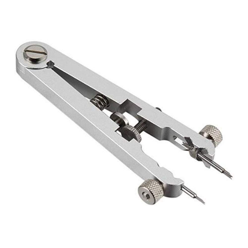 Professional Watch Spring Bar Repair Tool Kit - Stainless Steel Watch Band Pin Remover for Strap Replacement (Silver) - Perfect for Watch Repair, DIY Band Changes & Maintenance