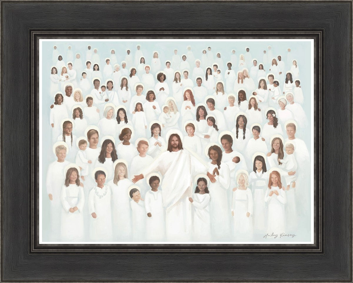 Body Of Christ By Hailey Kinsey - Inspirational Christian Wall Art for Home & Church Decor - Perfect for Living Room, Bedroom & Prayer Space