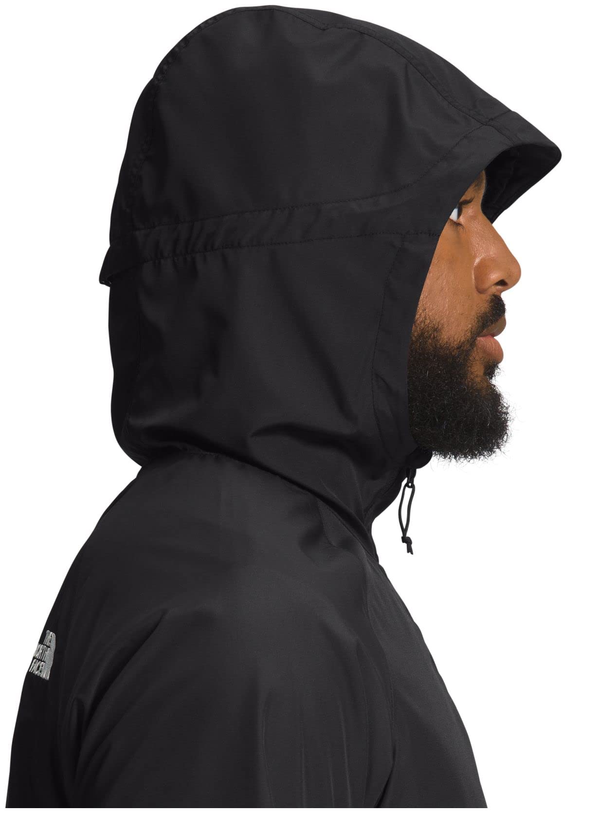 THE NORTH FACE Men's Flyweight Hoodie - Lightweight Water-Resistant Hiking Jacket for Outdoor Adventures & Travel