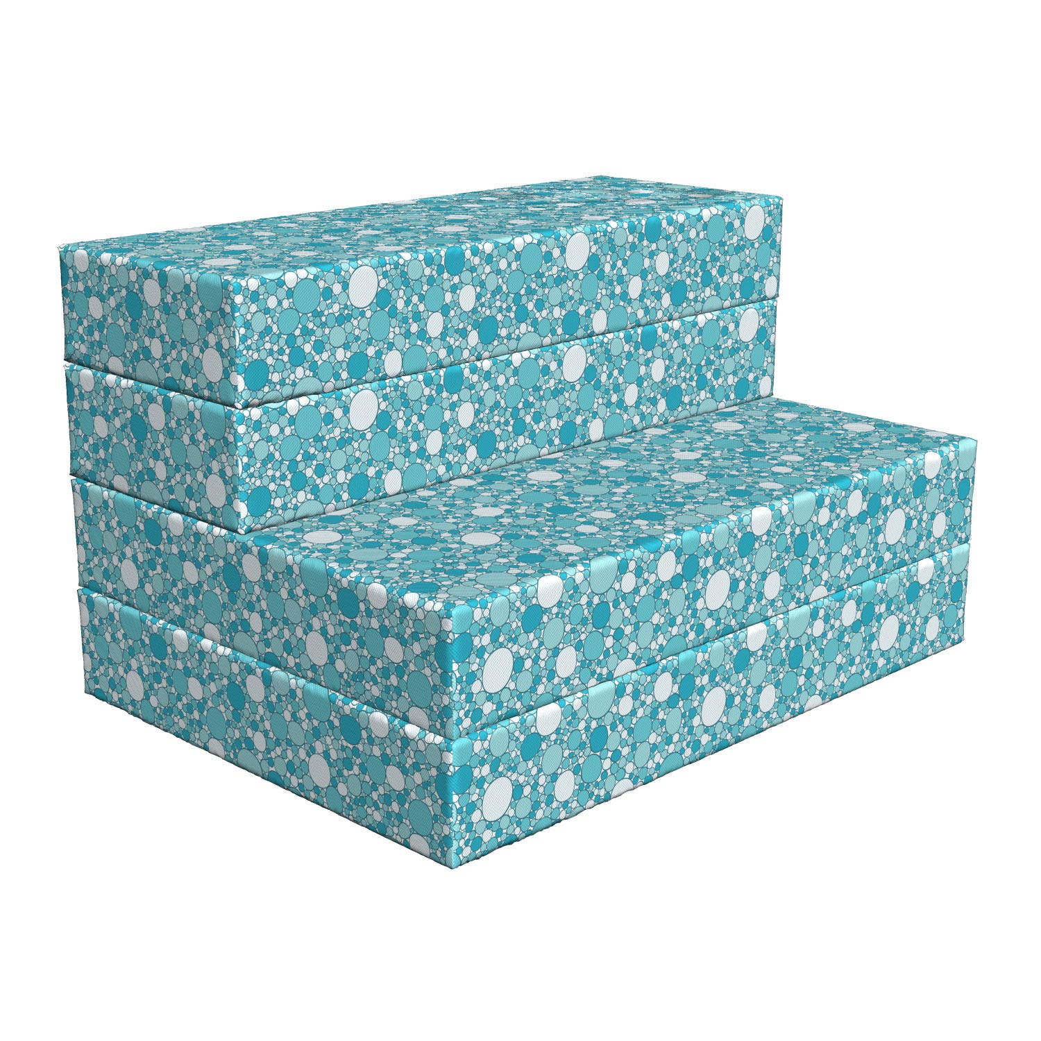 Ambesonne Abstract Foldable Mattress - Modern Bubbles Design, 74.8