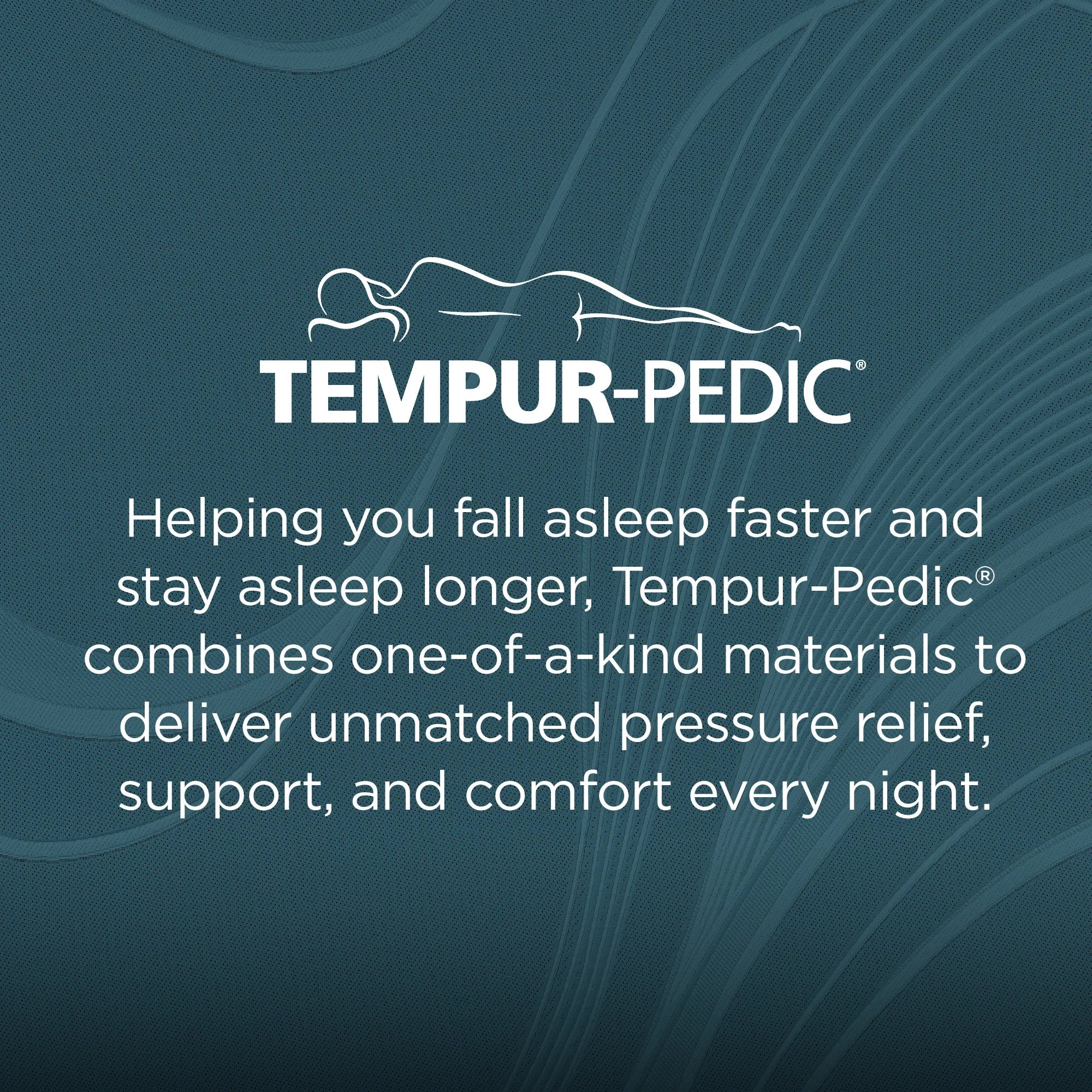 TEMPUR LuxeAdapt® Medium Hybrid Mattress - Premium Memory Foam & Spring Support for Back Pain Relief - Perfect for Side, Back & Stomach Sleepers - Ideal for Master Bedroom & Guest Room Use
