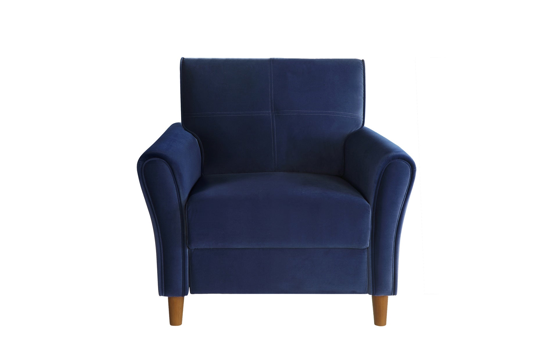 Premium Blue Seating Dunleith Collection - Modern Comfortable Chair for Living Room, Bedroom & Office - Perfect for Relaxing, Reading & Working
