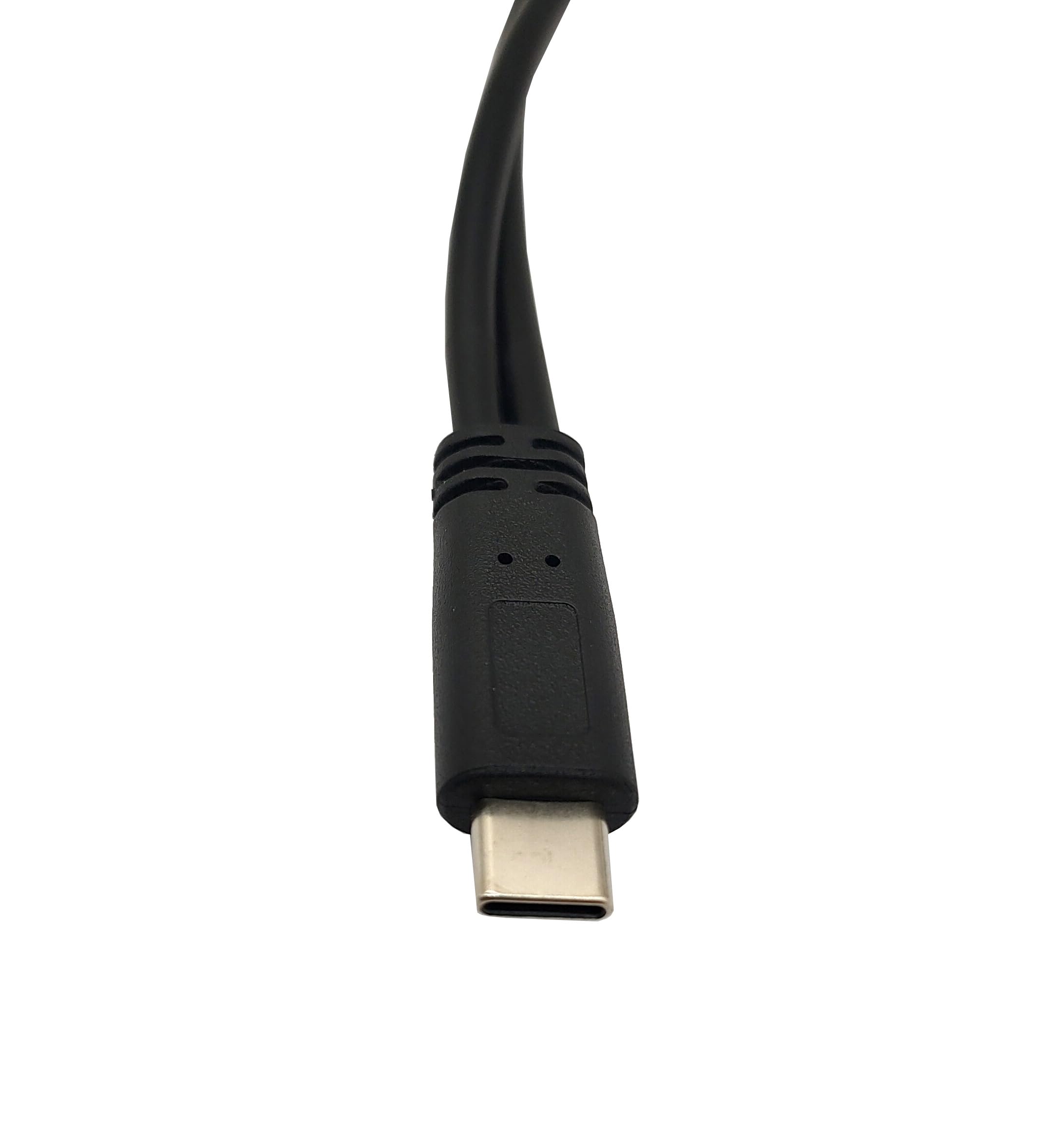 Qaoquda USB C Splitter Charge Cable - 1 Foot USB Type C Male to Dual Micro USB Male Y Cable for Fast Charging | Compatible with Phones, Tablets, Power Banks | Only for Charging (Type C to 2 Micro USB)