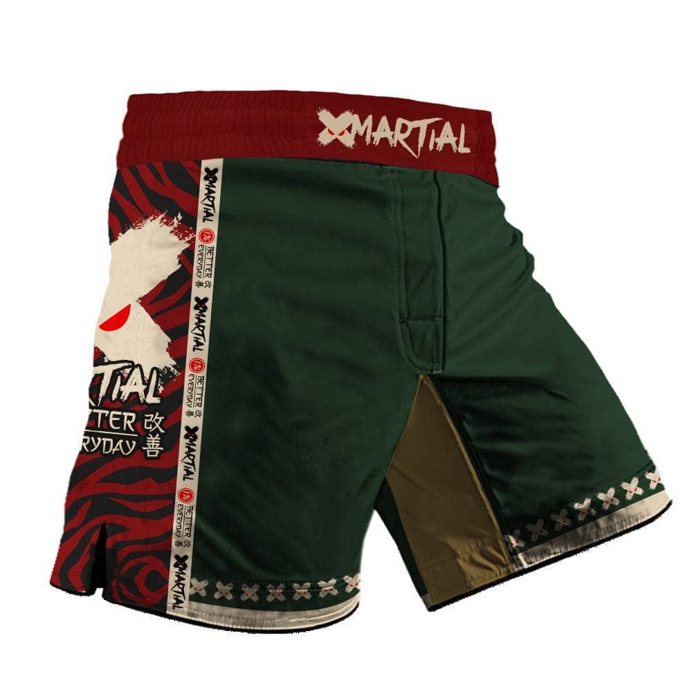 XMartial Kill Level Fight Team 2.0 Hybrid MMA Shorts - Premium Training & Competition Shorts for MMA, BJJ & Muay Thai - Perfect for Gym Workouts & Martial Arts Tournaments