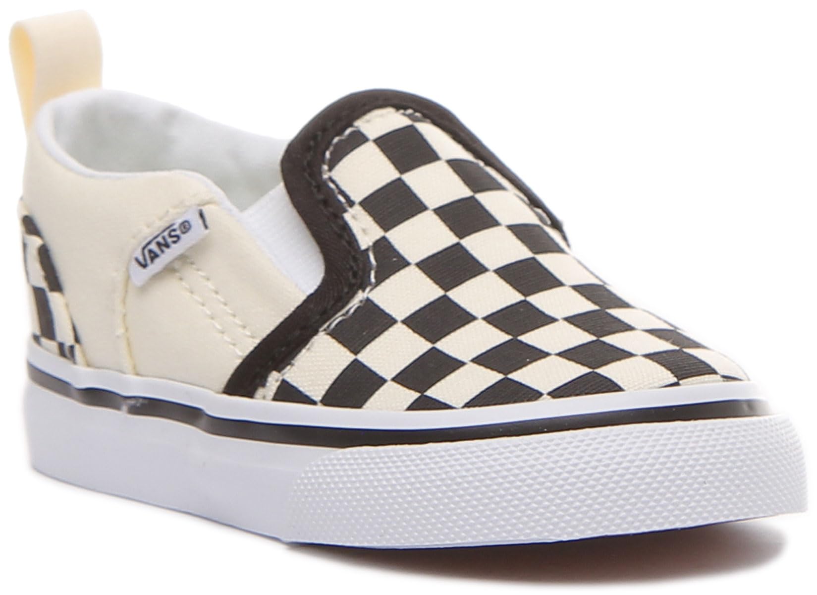Vans Unisex Kid's Td Asher V Sneakers - Comfortable Canvas Shoes for Boys & Girls - Perfect for School, Play & Everyday Wear