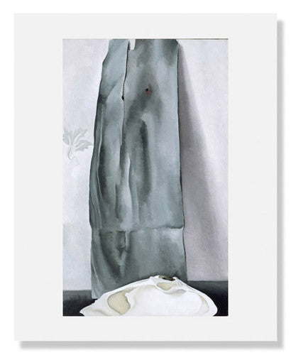 Georgia O'Keeffe Shell and Old Shingle No. II Art Print - Vintage Wall Decor for Living Room, Office & Gallery - Famous American Artist Painting Reproduction
