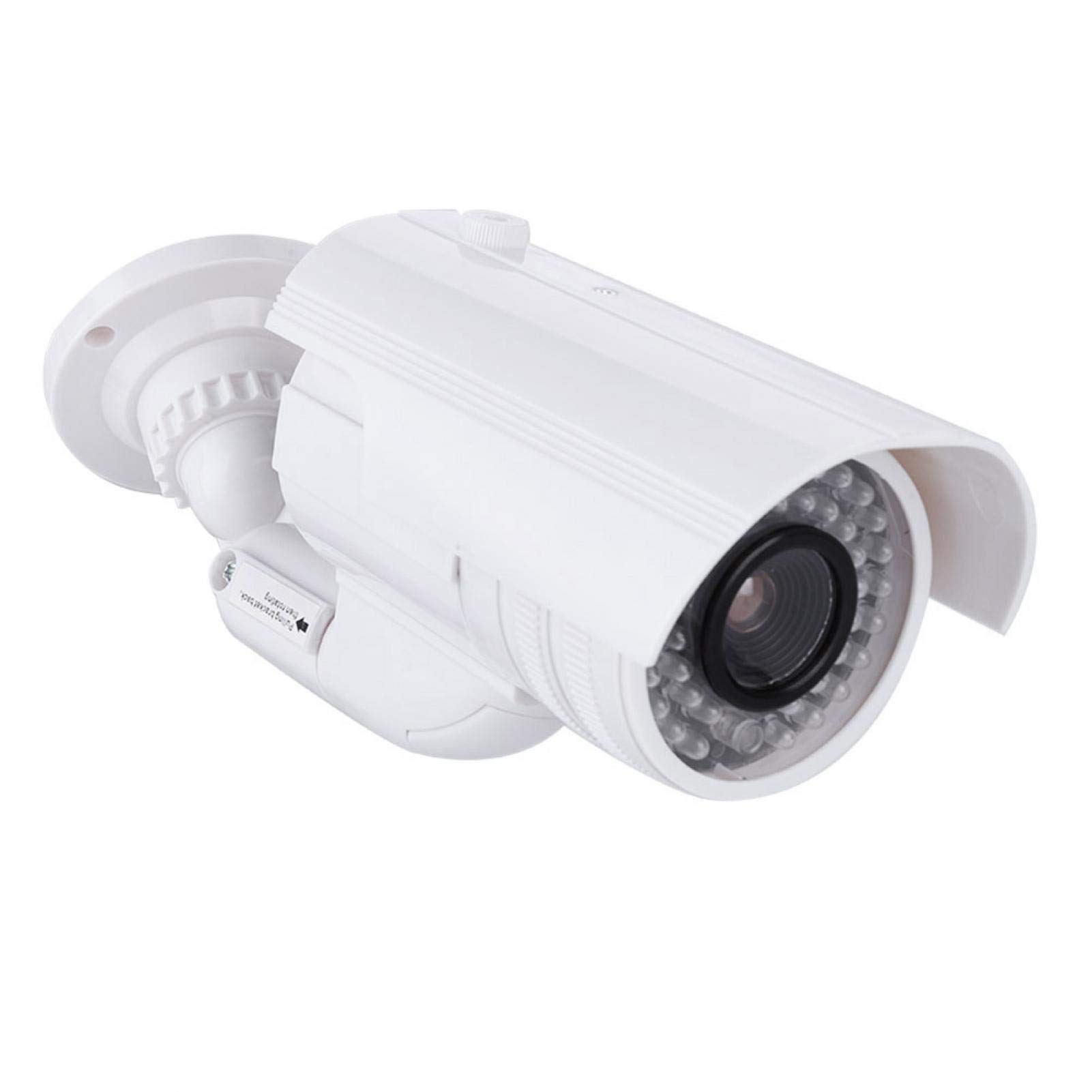 Fake Security Camera with Gun - Dummy Surveillance Camera for Indoor & Outdoor Use - Enhance Home & Business Security