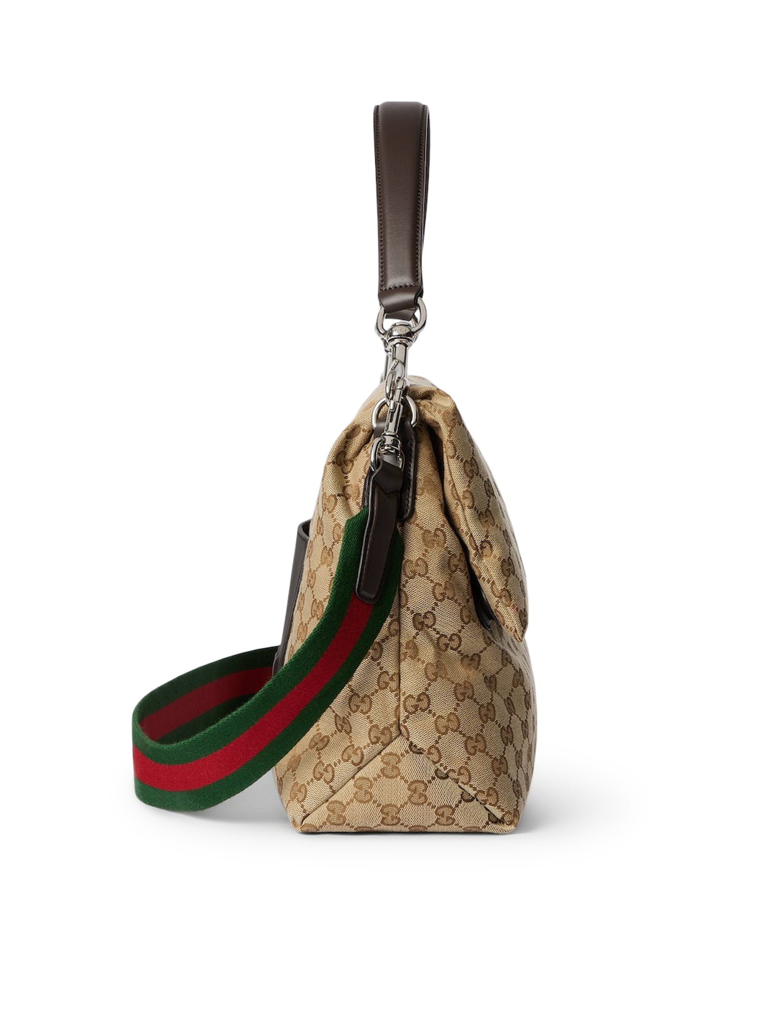 GG Medium Shoulder Bag with Web Detail - Stylish Crossbody Purse for Women, Perfect for Work, Travel & Everyday Use