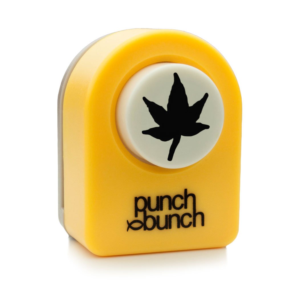 Punch Bunch Small Punch - Japanese Maple Leaf Shape Craft Punch for Scrapbooking, Card Making & DIY Paper Crafts | Perfect for Fall Decorations & Autumn-Themed Projects