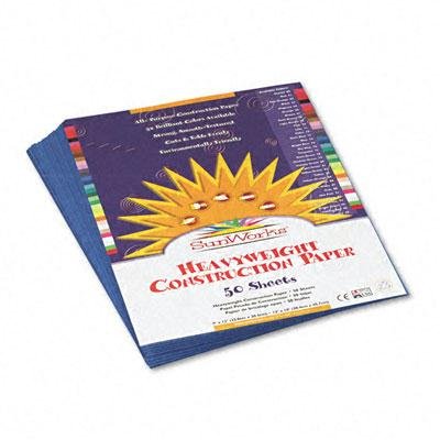 SunWorks Construction Paper - 50 Sheets, 9 Colors, Heavyweight Art Paper for Kids Crafts, School Projects, and DIY Scrapbooking | Perfect for Classroom, Homeschooling, and Creative Activities