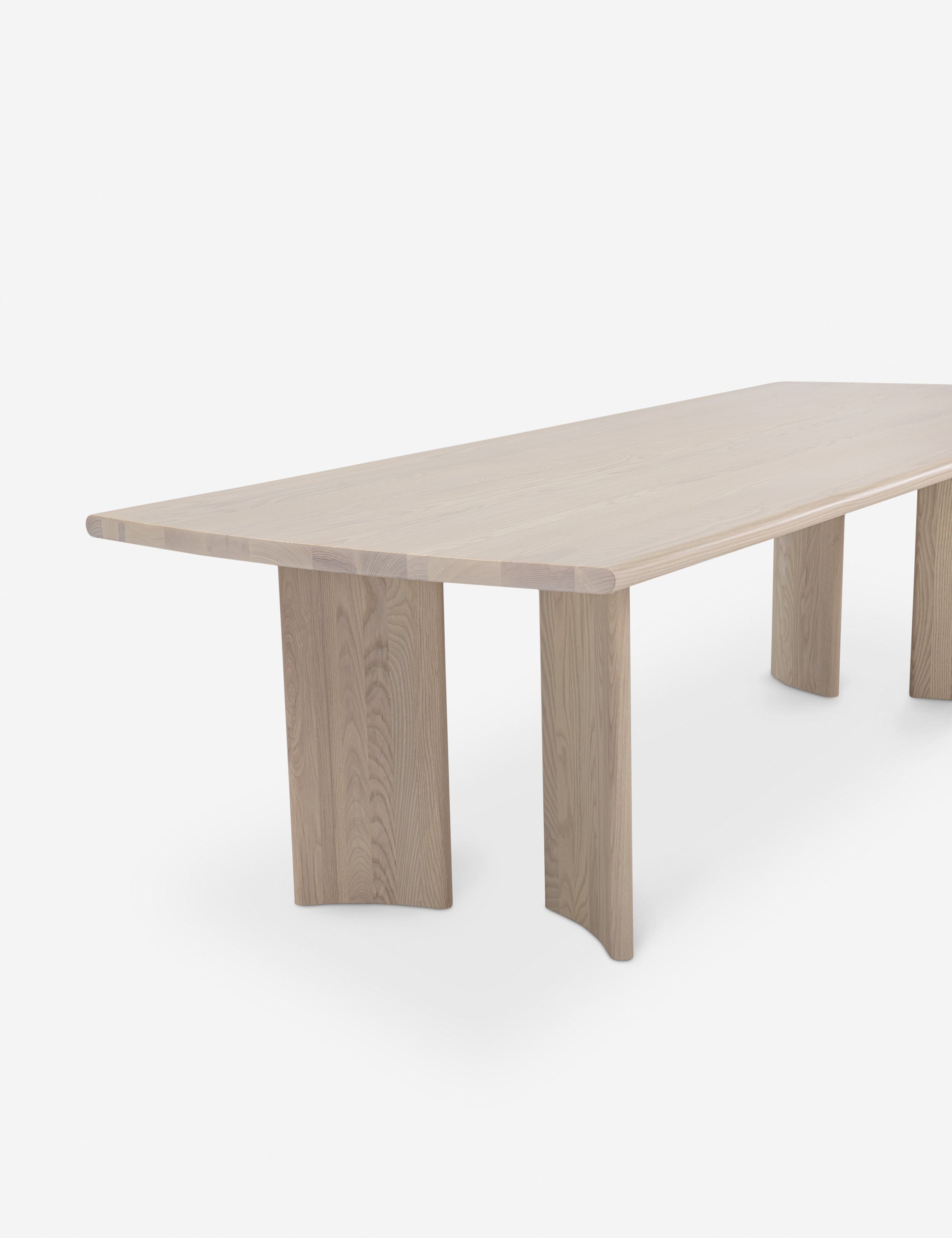 Sun at Six Crest Dining Table - Modern Solid Wood Dining Table for Kitchen & Dining Room - Perfect for Family Gatherings & Dinner Parties