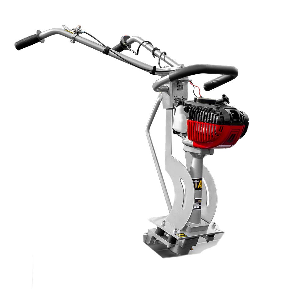 Stark USA 61013-1 Gas Powered 4-Stroke Power Trowel Engine - EPA Certified Concrete Finisher for Smoothing & Screeding Floors | Ideal for Construction, Driveway Repair & Concrete Surface Leveling