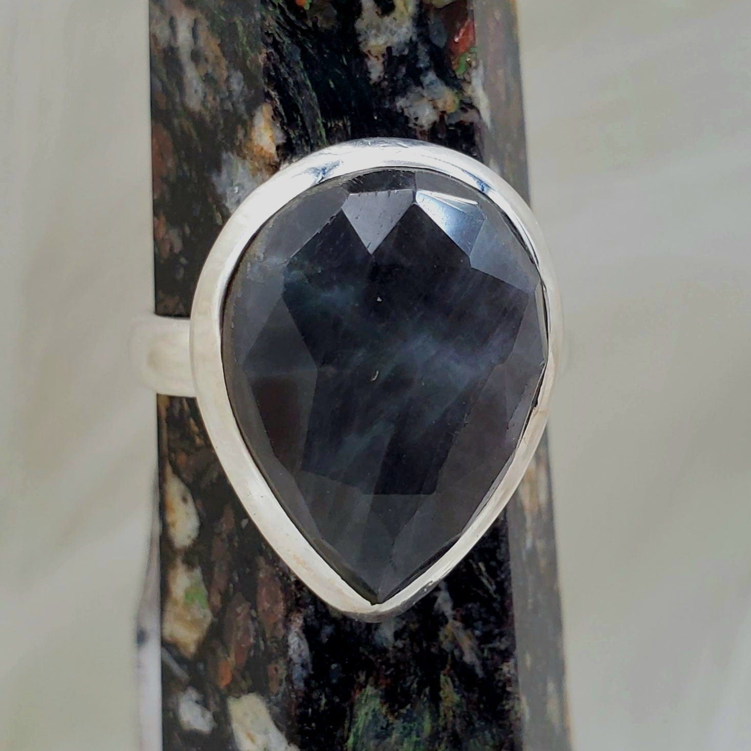 Exquisite .925 Sterling Silver Canadian Sapphire Ring - Size 5.5 - Perfect for Engagement, Anniversary & Special Occasion Gifts