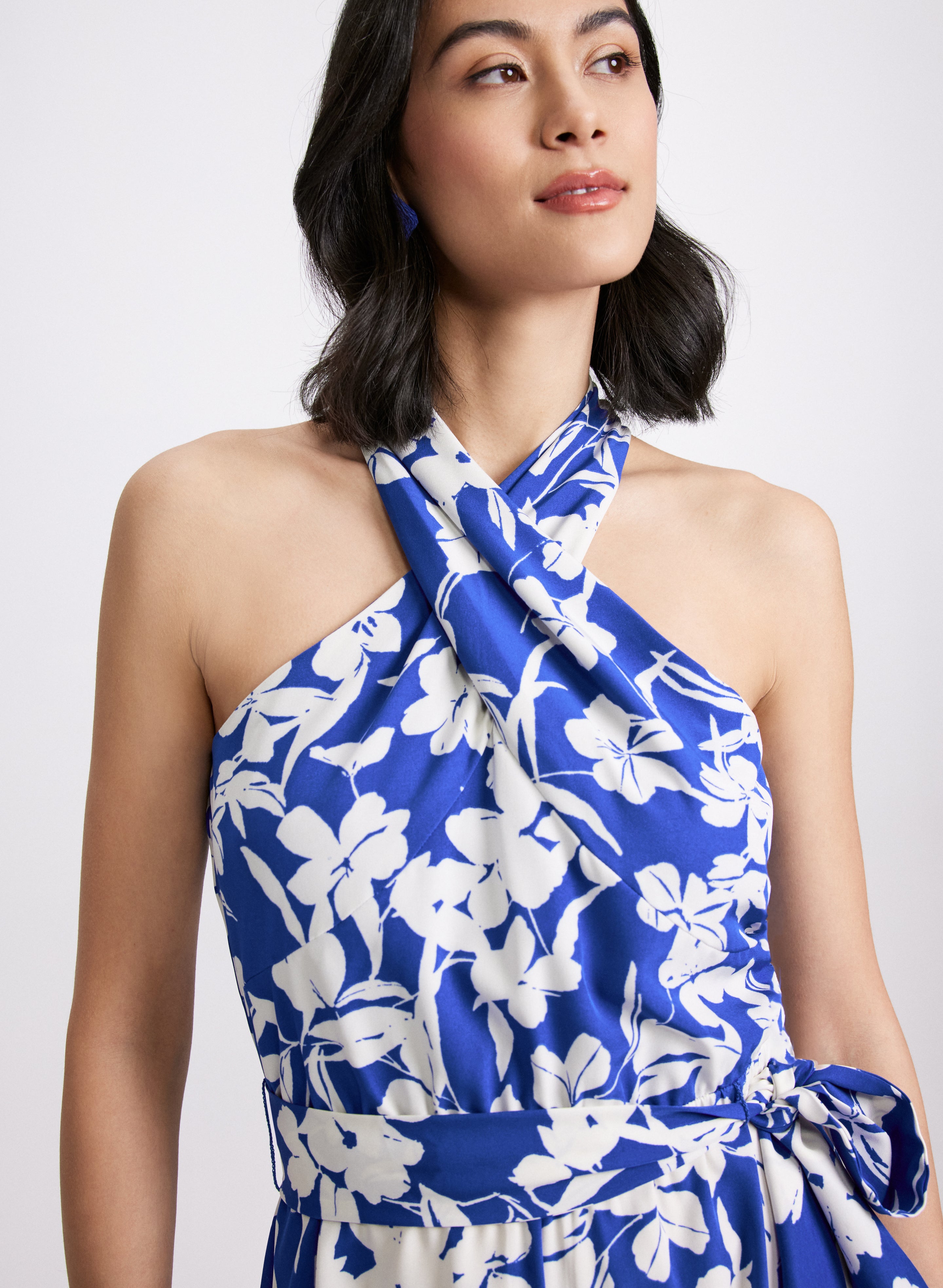 Floral Print Jumpsuit for Women - Stylish Summer Romper with Pockets | Perfect for Beach, Vacation & Casual Outings