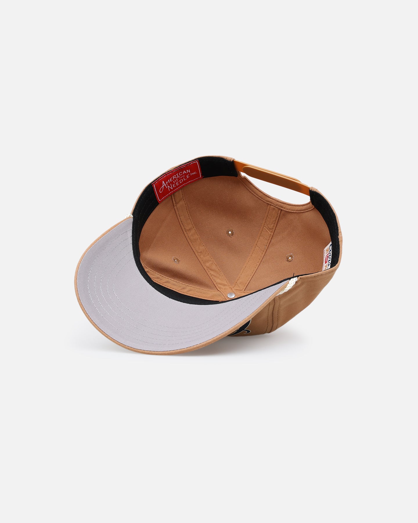 American Needle Canvas Cappy Snapback Hat in Wheat - Stylish Unisex Baseball Cap for Men & Women - Perfect for Casual Wear, Sports, and Outdoor Activities