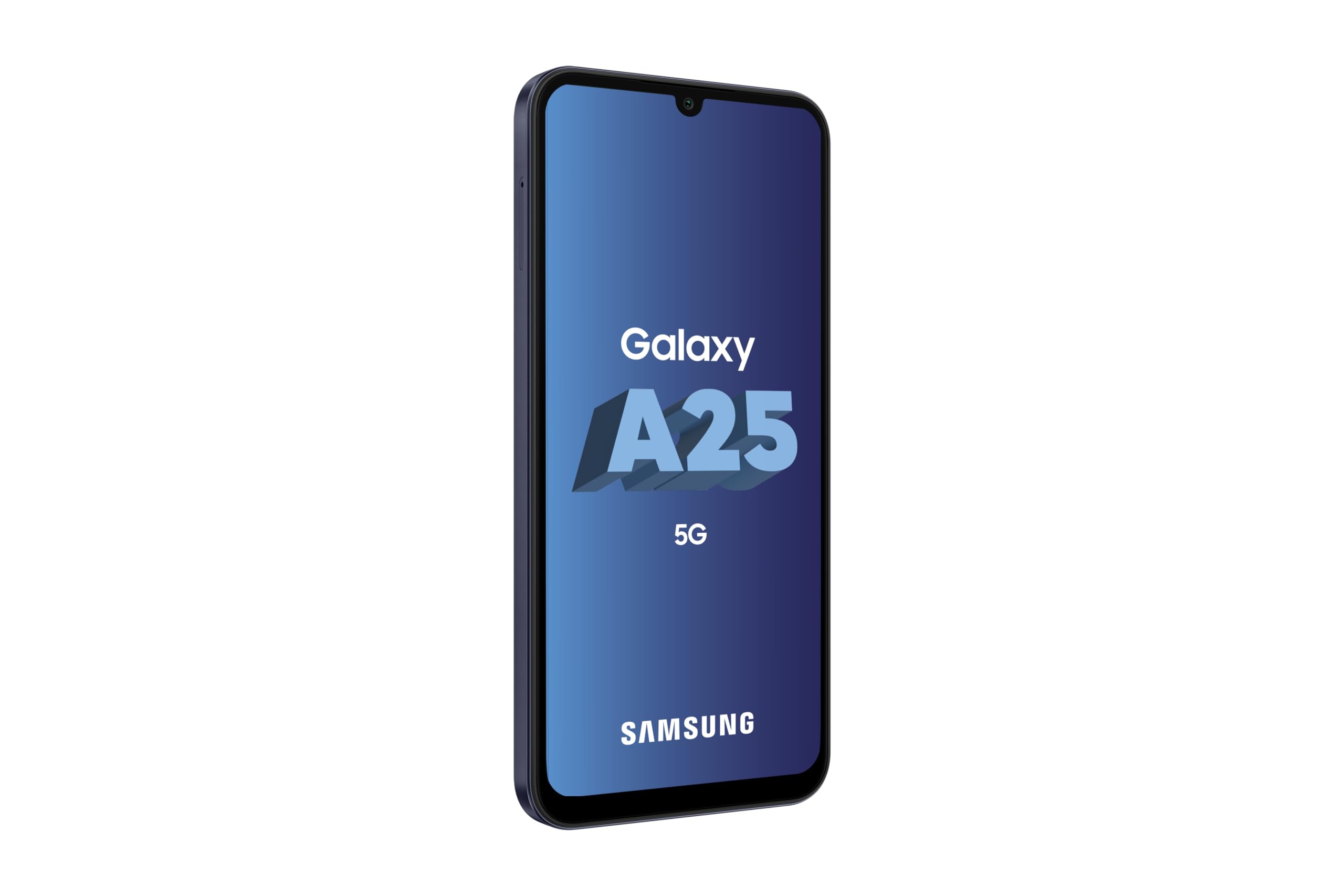 Samsung Galaxy A25 5G Unlocked Smartphone - 256GB Storage, 25W Fast Charger Included (Exclusive to Amazon) - Night Blue - French Version - Perfect for Streaming, Gaming & Productivity
