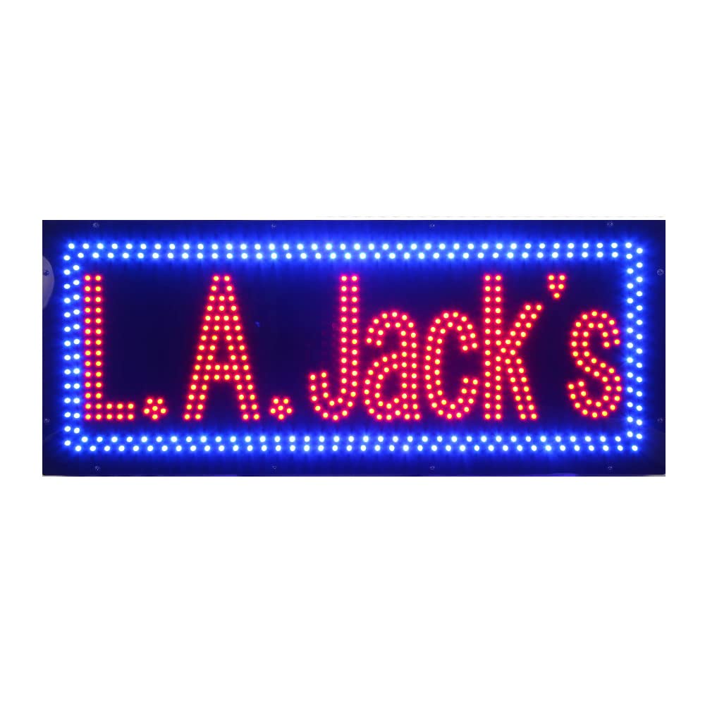 Super Bright LED Open Sign for Business - Electric Advertising Display Sign for Shop, Store & Storefront Window - Home & Business Decor - Perfect for Retail, Restaurants & Nightlife Venues