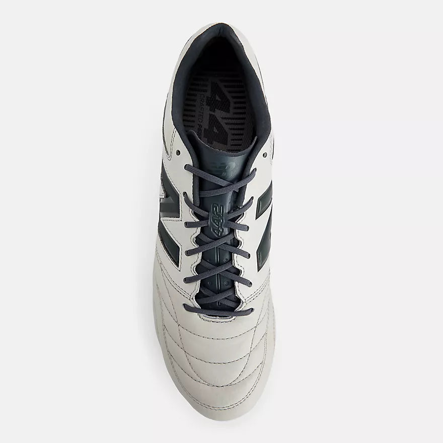 New Balance 442 Pro V2 FG Soccer Cleats - Concrete/Grey Matter/Blacktop - Firm Ground Football Boots for Men | Perfect for Competitive Matches & Training Sessions