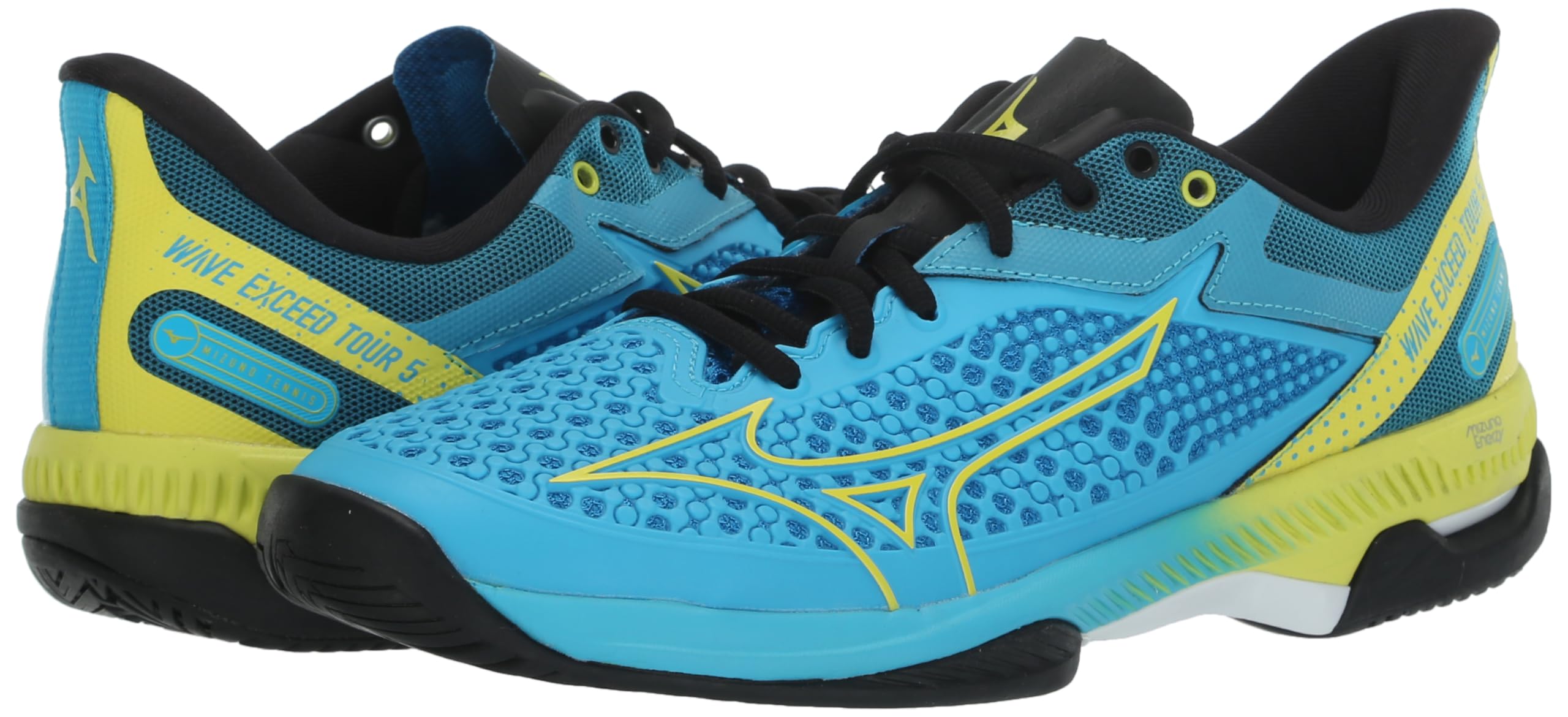 Mizuno Wave Exceed Tour 5 AC Men's Tennis Shoes - Lightweight Performance Court Shoes for Competitive Play & Training