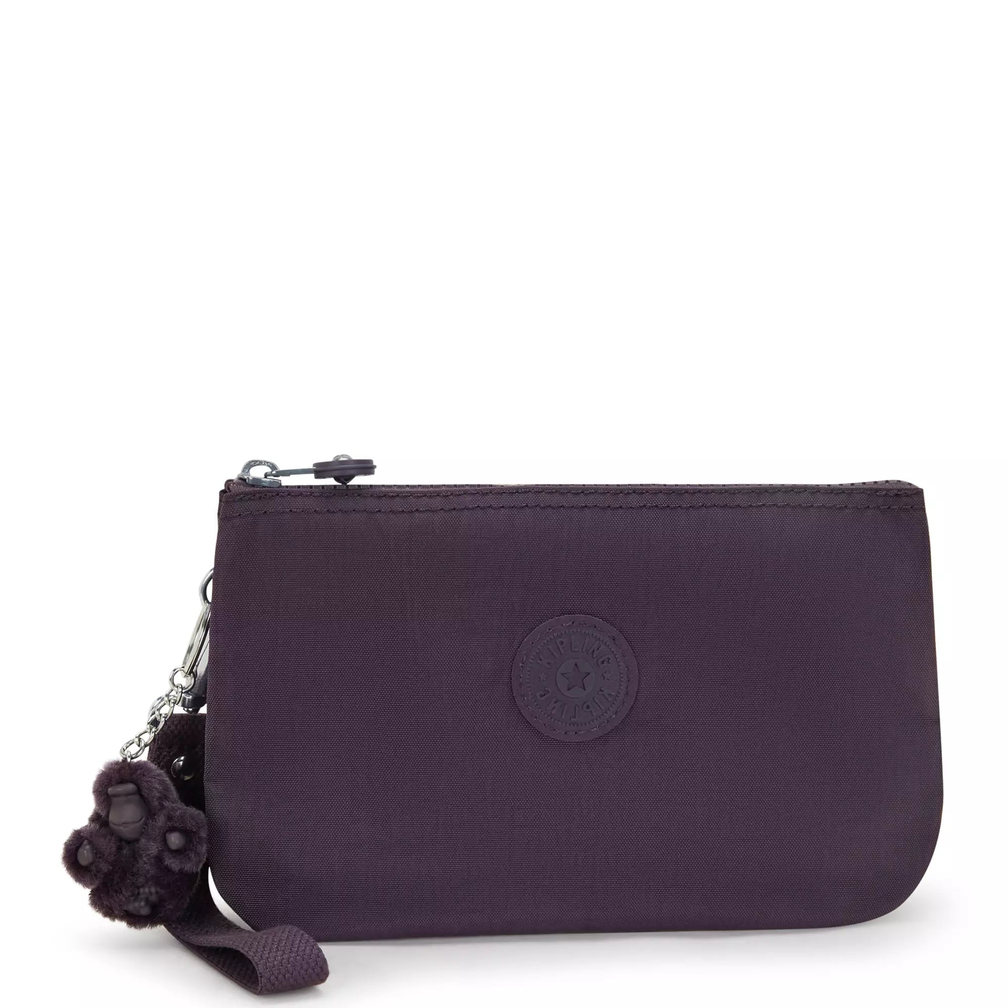 Kipling Creativity Extra Large Wristlet Wallet - Ultimate Plum Crossbody Bag for Women | Perfect for Travel, Shopping & Everyday Use