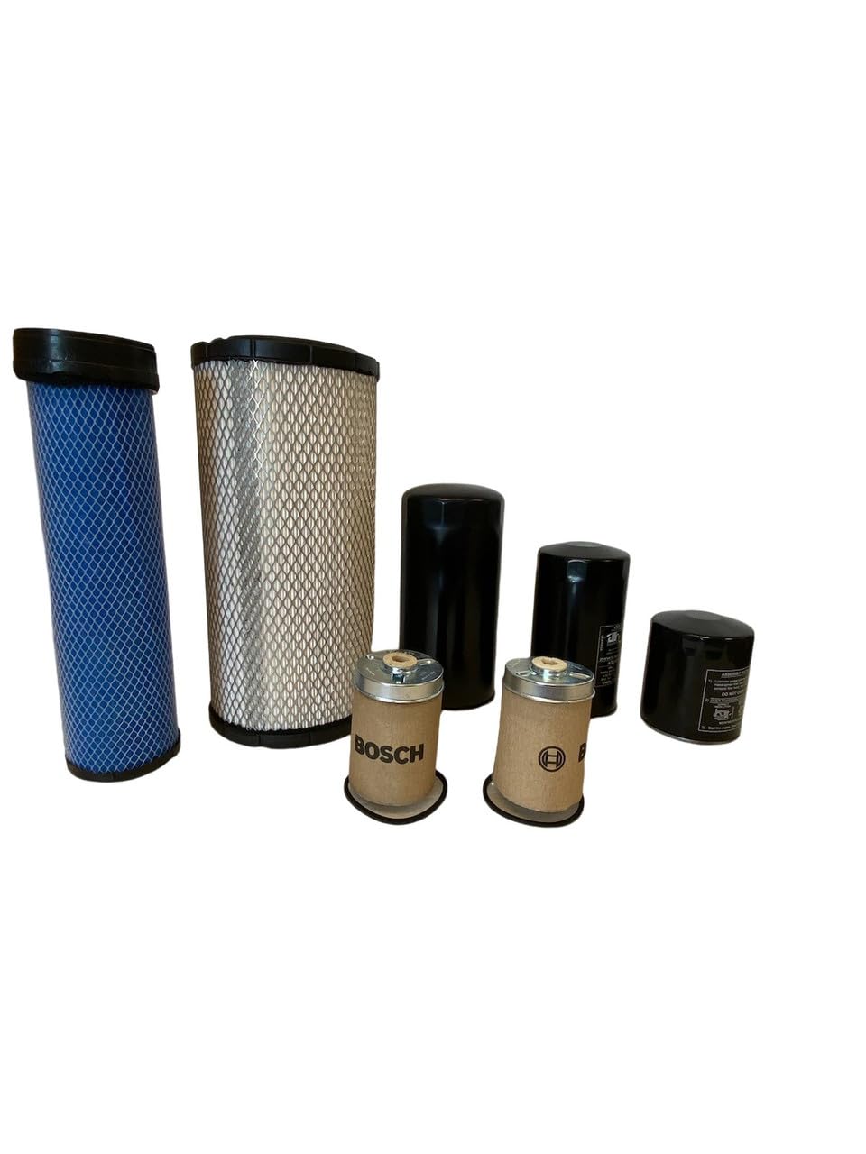Mahindra Tractor Air Oil Fuel Filter Kit - 7-Piece Set Compatible with 7060, 8560, 7520 Models | Heavy-Duty Replacement Filters for Farm Equipment Maintenance