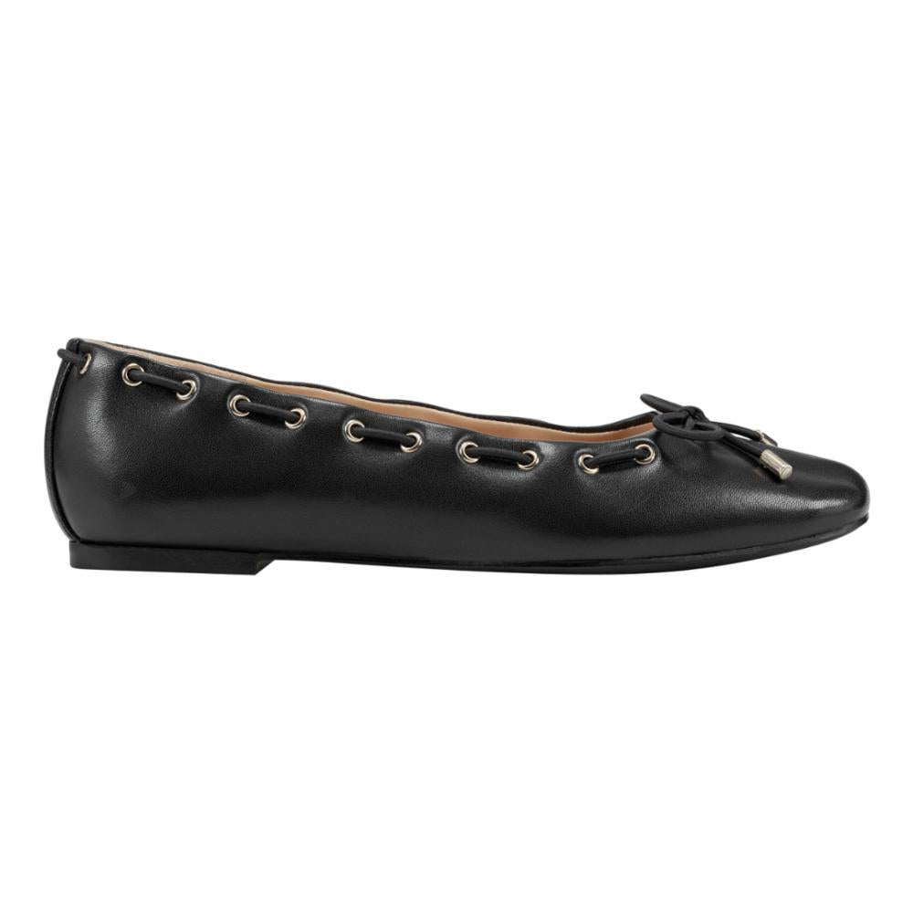 Marc Fisher Ltd Women's Letizia Black Leather Ankle Boots - Stylish & Comfortable for Work, Party & Everyday Wear