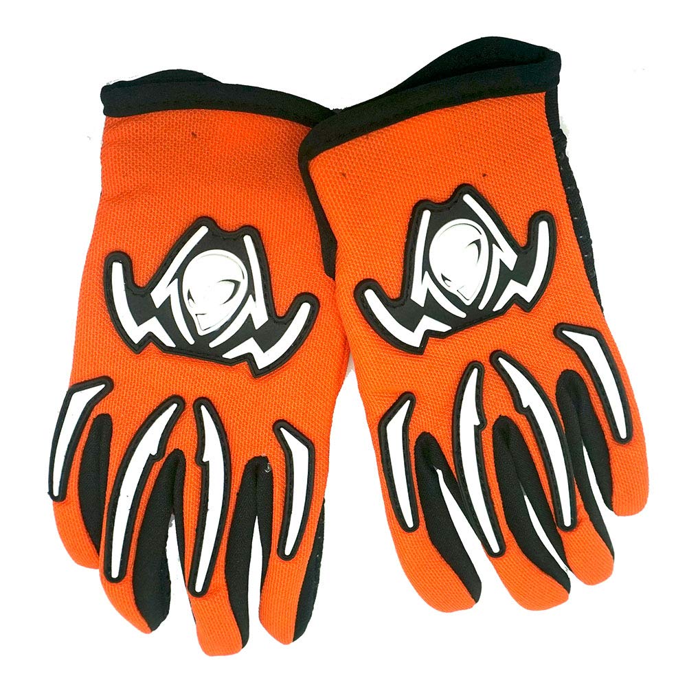 **WOW Youth Motocross Helmet MX BMX Bike Helmet with Spider Web Design - Includes Goggles & Martian Spider Black Gloves (HJOY-W MG Bundle) - Perfect for Kids' Dirt Bike, ATV & Off-Road Riding**