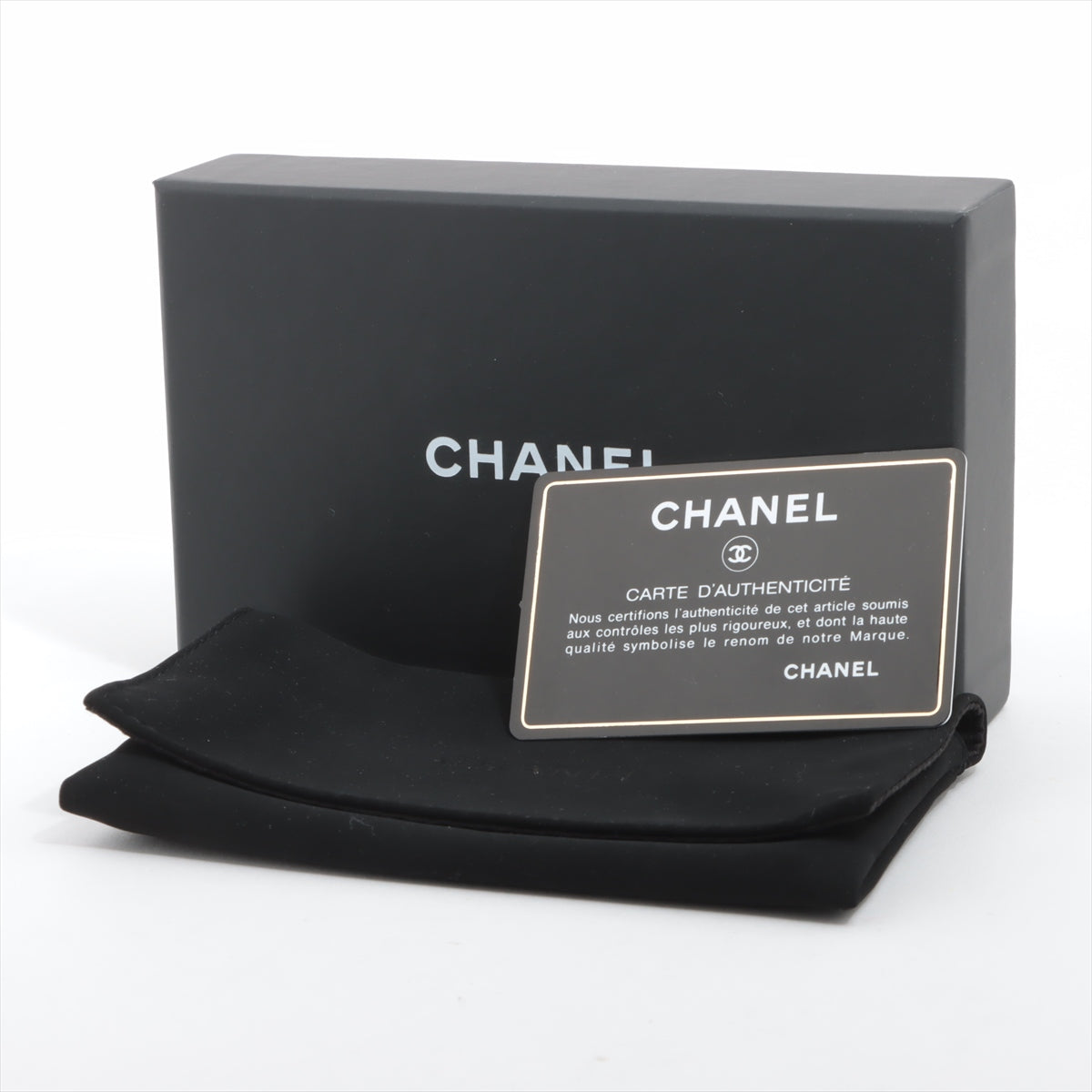Chanel Caviar Quilted Black Leather Card Holder Wallet - Luxury Compact Card Case for Women, Perfect for Everyday Use & Travel