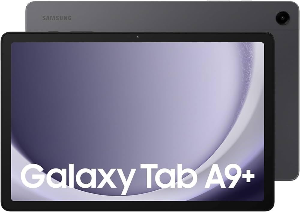 Samsung Galaxy Tab A9+ Plus 11-inch 64GB 5G Android Tablet (Renewed) - Gray | WiFi+5G Connectivity | Perfect for Work, Study & Entertainment