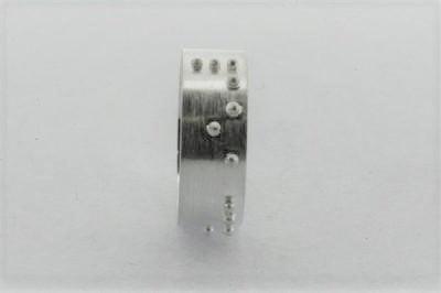 Braille Ring for Peace - Sterling Silver Jewelry for Women & Men - Inspirational Gift for Blind & Visually Impaired - Perfect for Everyday Wear & Special Occasions