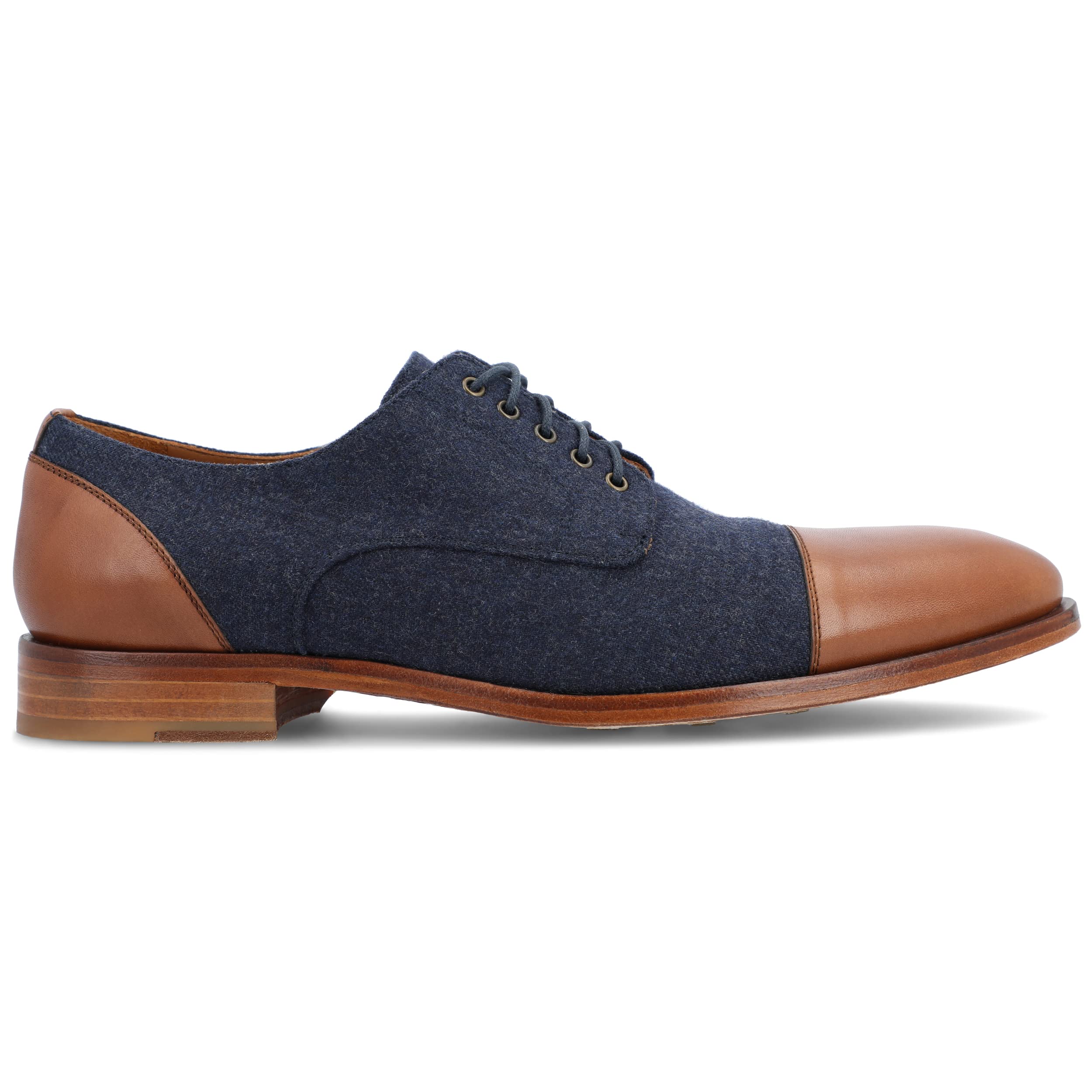 TAFT Jack Shoe - Handcrafted Genuine Leather & Wool Dress Shoes for Men | Formal & Business Occasions | Comfortable Oxford Style for Weddings, Office & Professional Events