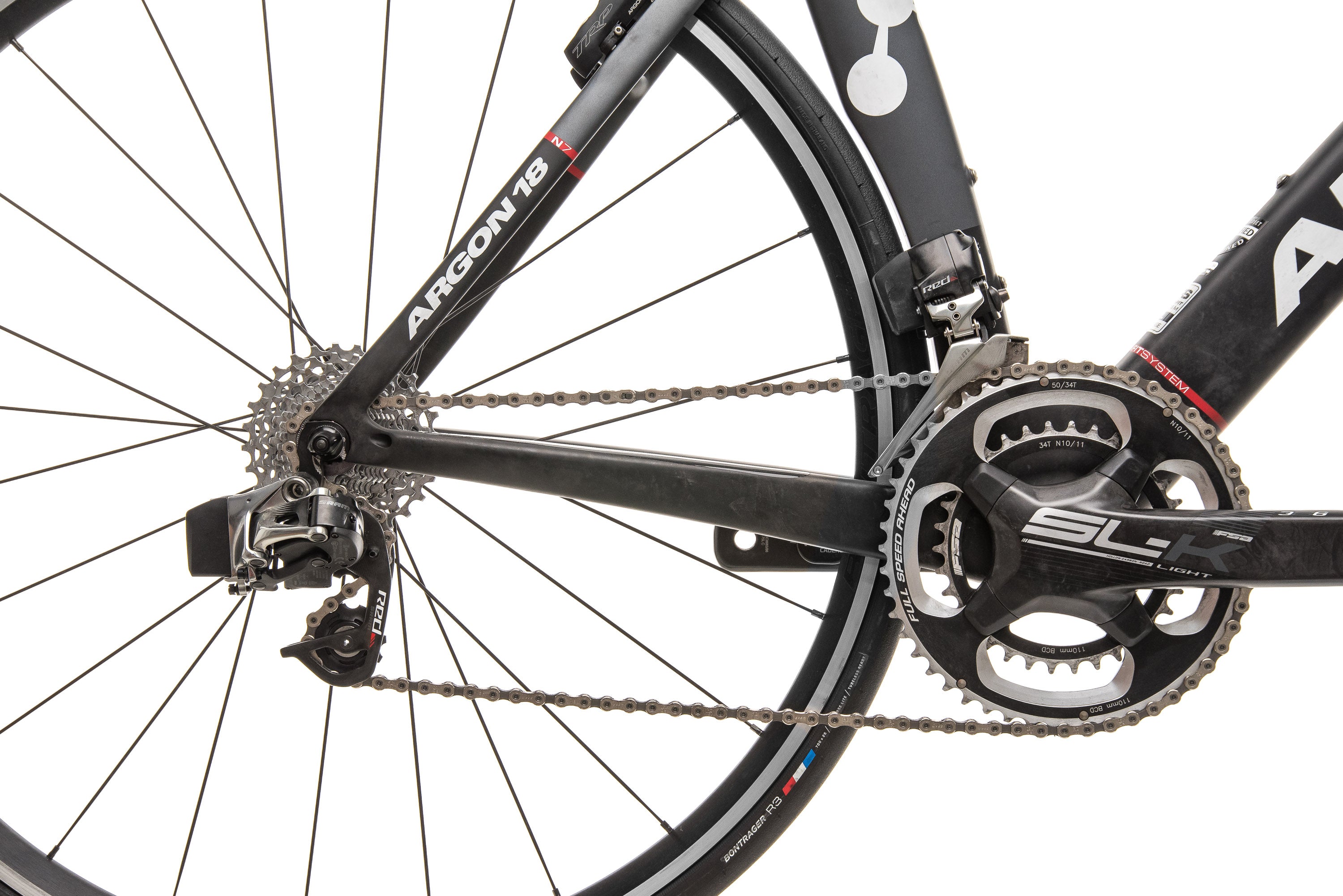 Argon 18 Nitrogen Pro Carbon Road Bike - Lightweight & Fast Racing Bicycle for Men, X-Large Size (2017 Model) | Perfect for Competitive Cycling, Triathlons & Endurance Rides