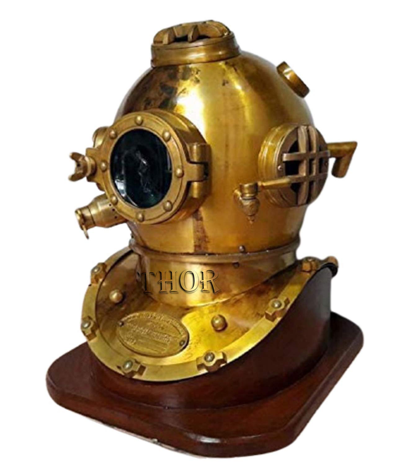 Antique Brass Scuba Diving Helmet - 18