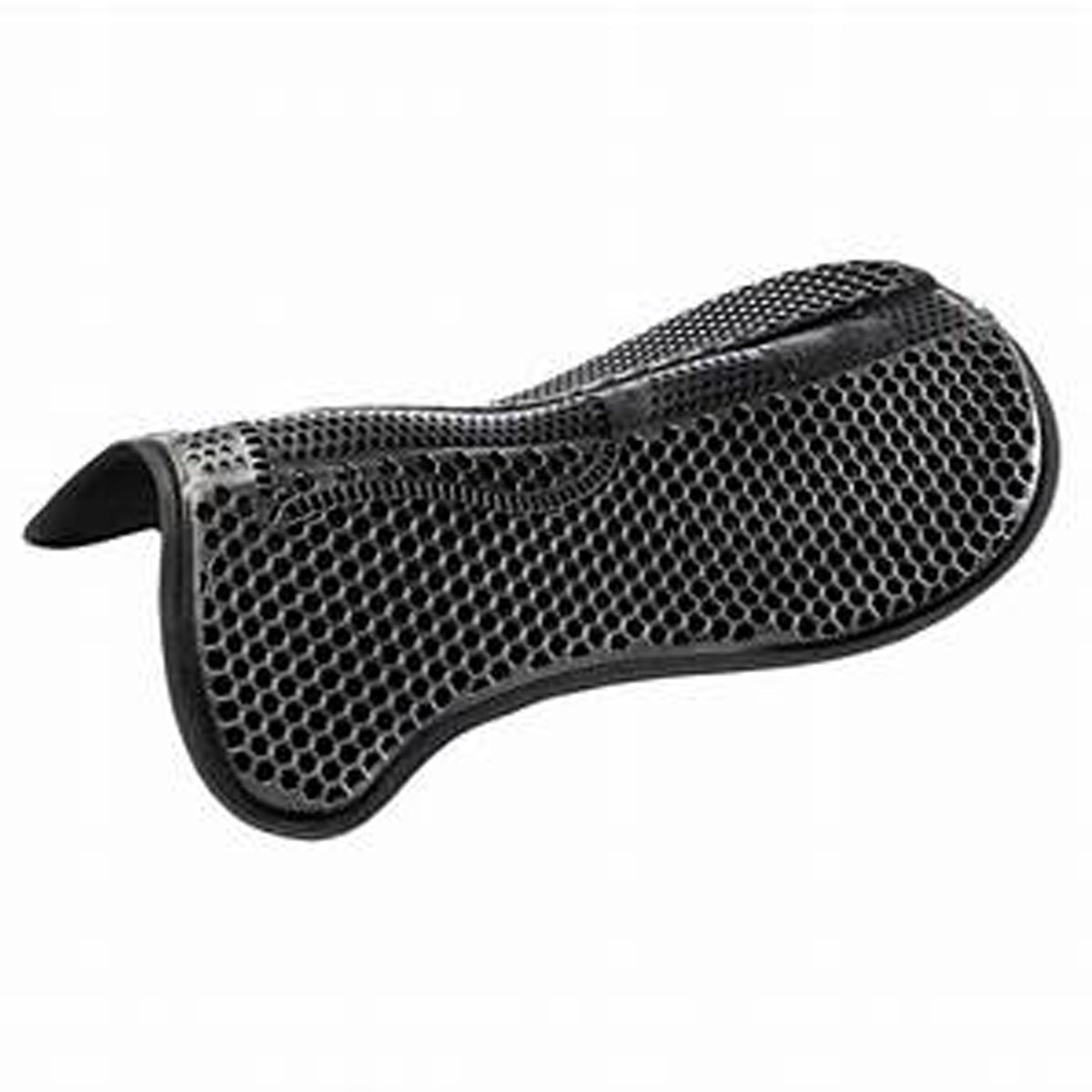 Acavallo Hexagonal Gel Saddle Pad with Micropile Lining - Shock Absorbing Horse Riding Pad for Dressage & Jumping | Comfortable Equestrian Gear for Training & Competition