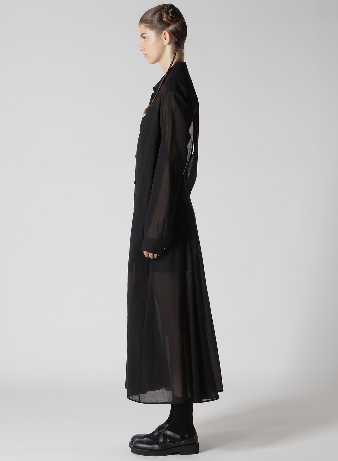 Elegant Chiffon Flared Slit Dress for Women - Summer Party, Wedding Guest & Evening Gowns - Flowy A-Line Midi Dress with Side Slit