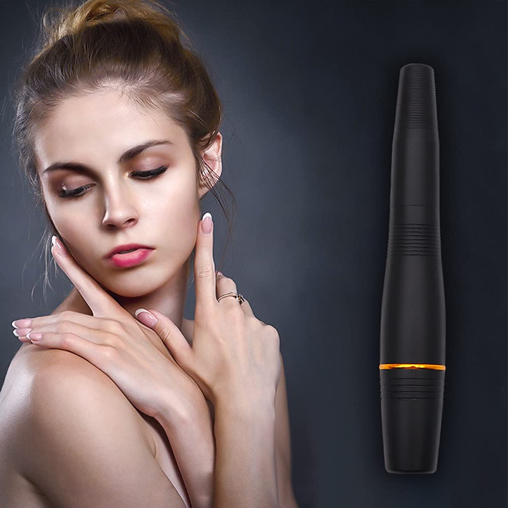Layfoo Electric Nail Pen - 20000 RPM Professional Manicure Kit with Multiple Bits for Natural Nails, Home Salon & DIY Nail Care (Black) | Perfect for Gel Polish Removal, Acrylic Shaping & At-Home Nail Art