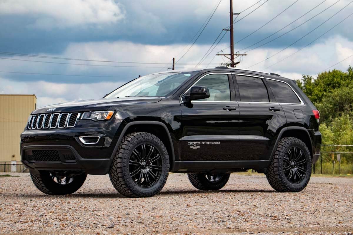 2.5 Inch Lift Kit for Jeep Grand Cherokee WK2 (2011-2022) - Compatible with 2WD & 4WD Models - Part #60300 - Enhance Off-Road Performance & Ground Clearance