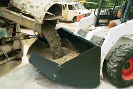 Concrete Placement Bucket - Heavy Duty Construction Bucket for Pouring & Placing Concrete - Perfect for DIY Projects, Construction Sites & Concrete Work