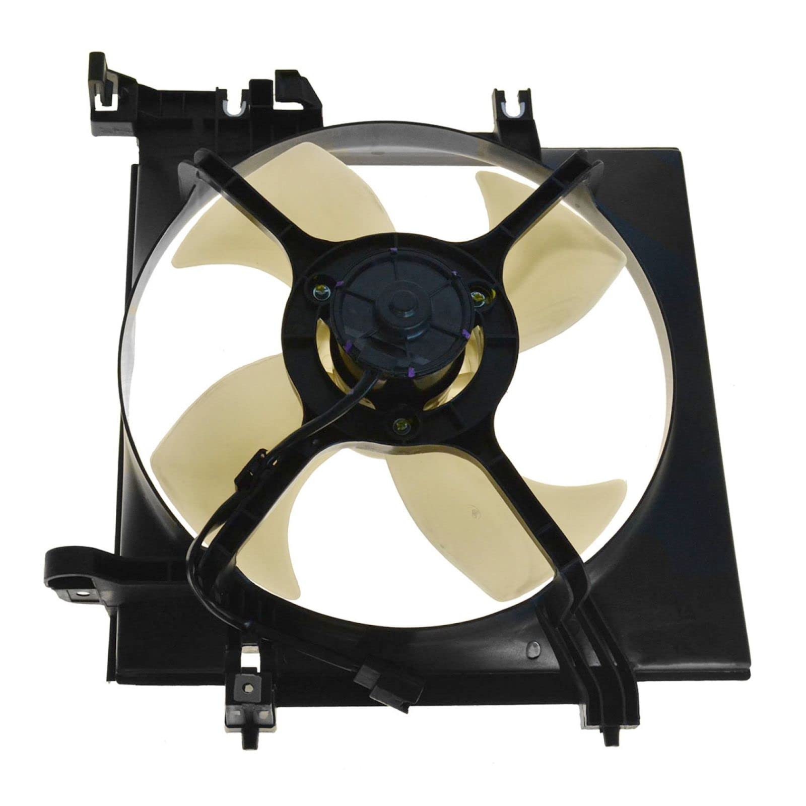 05-13 Subaru Legacy Outback Radiator AC Condenser Cooling Fan Assembly Pair - Perfect for Engine Cooling & AC System Performance | Ideal for Highway Driving & Hot Weather Conditions